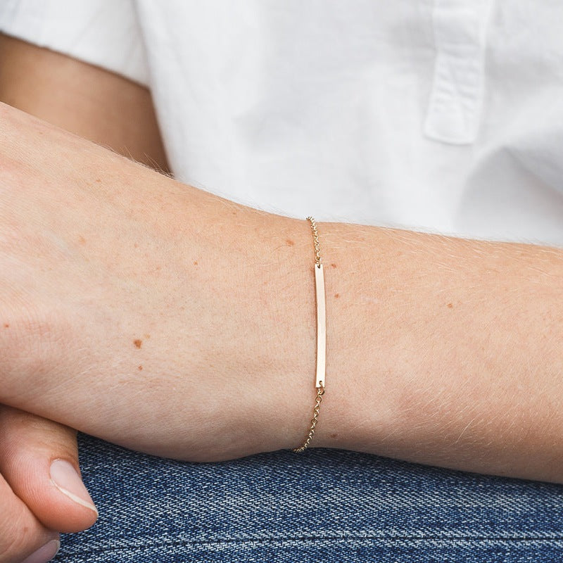 Radiant Gold Chain Bracelet