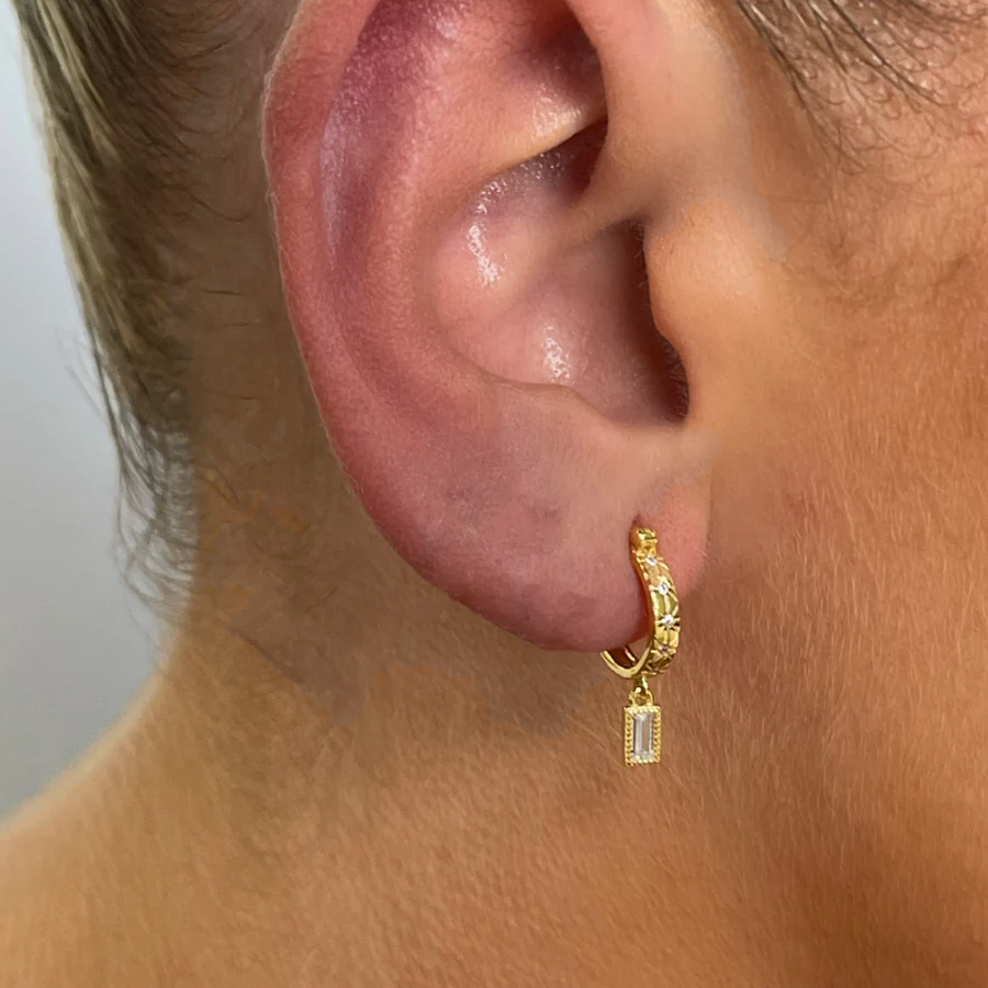 Cassidy Sparkle Hoops