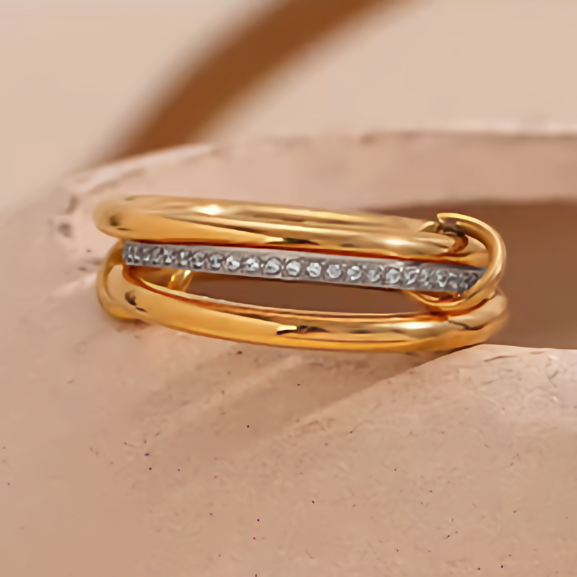 Sparkle Stackable Diamond Ring