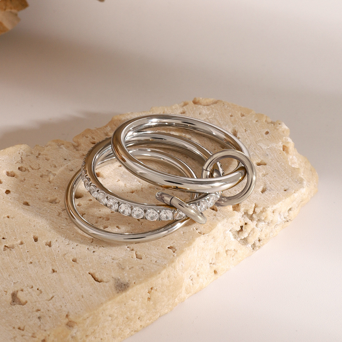 Celestia Diamond Stack Ring