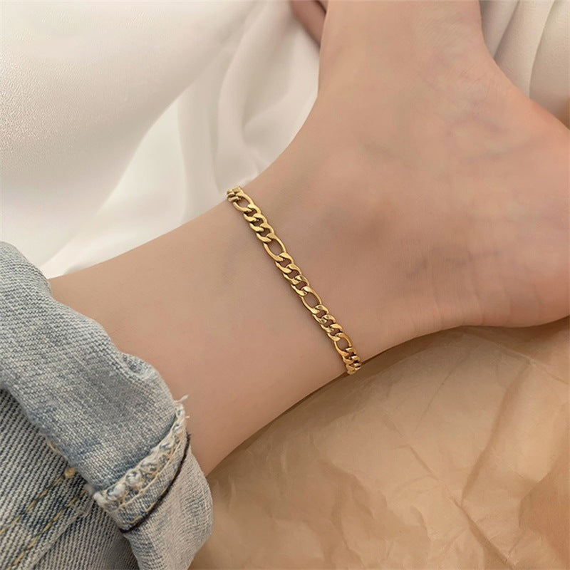 Golden Bloom Anklet