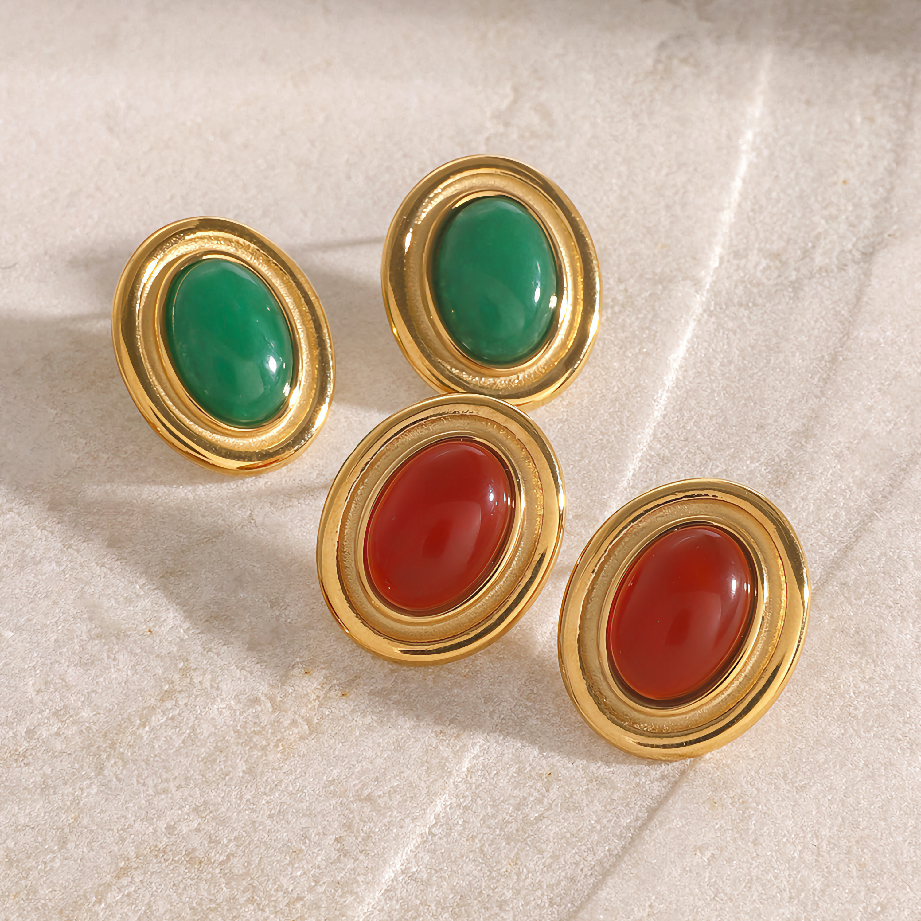 Radiant Gemstone Drops