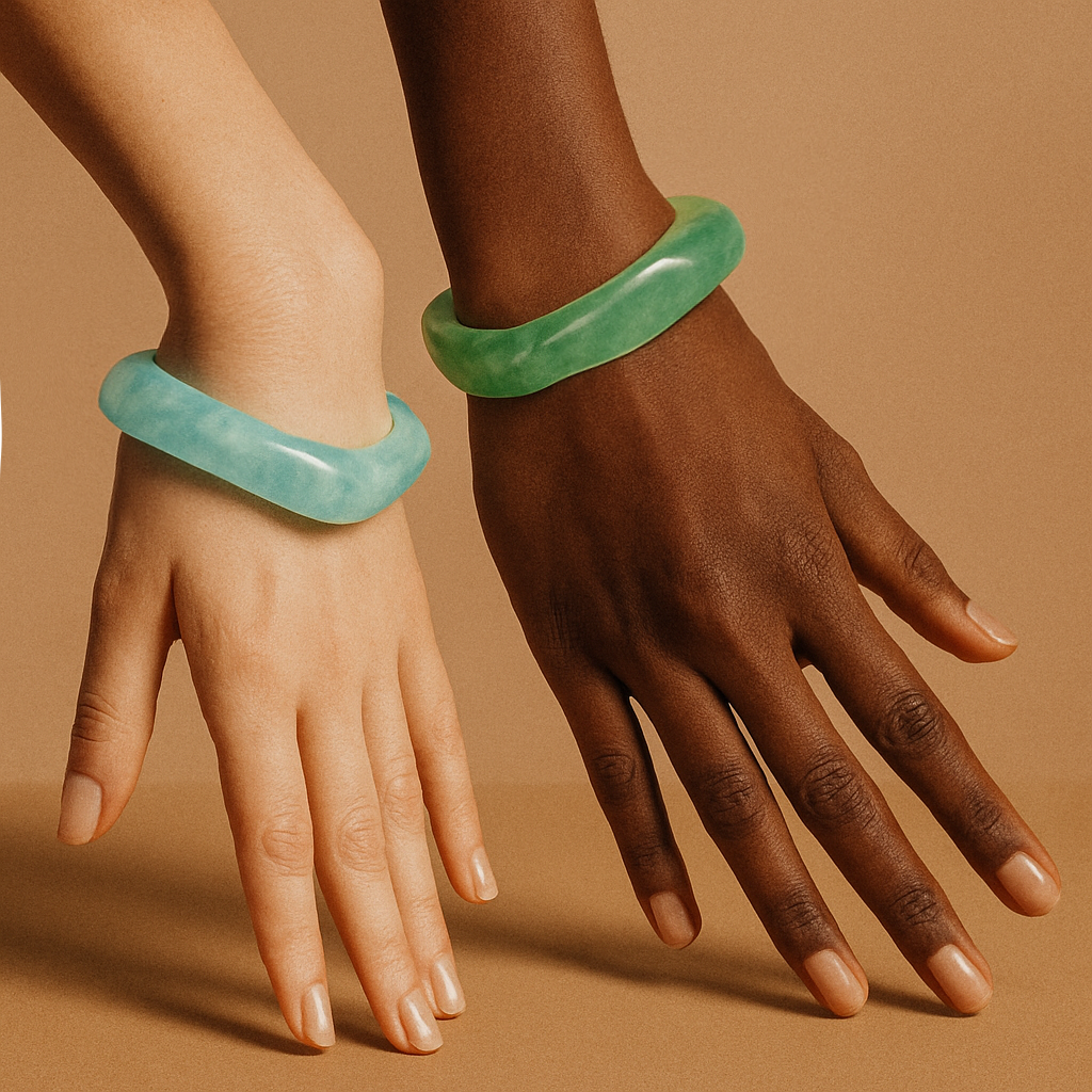 Radiant Acrylic Bangle