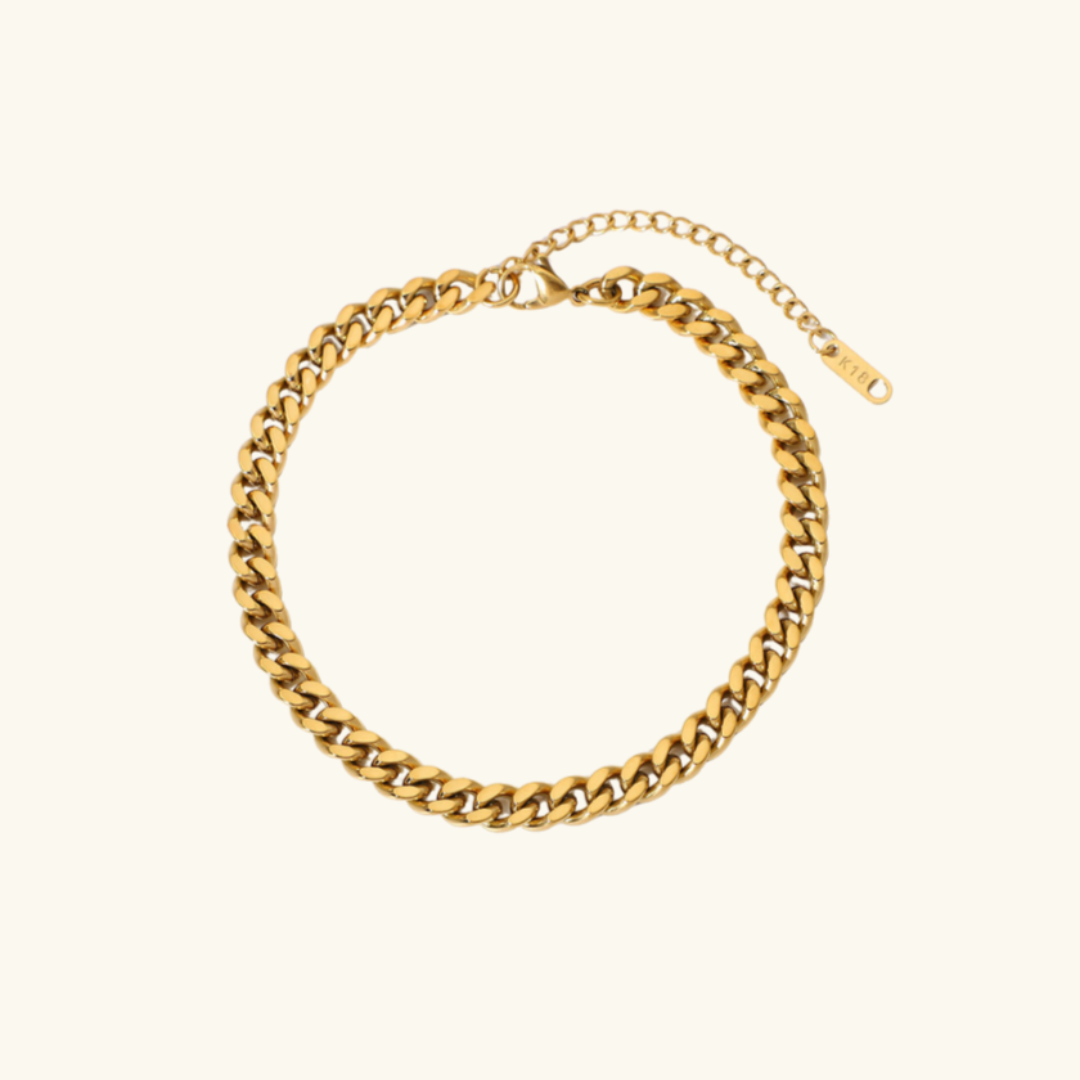 Golden Radiance Anklet