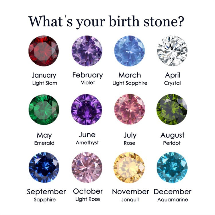 Personalized Birthstone Necklace