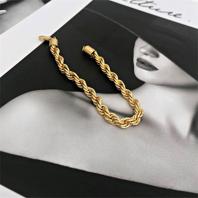 Elegance Rope Chain Bracelet