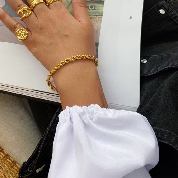 Elegance Rope Chain Bracelet