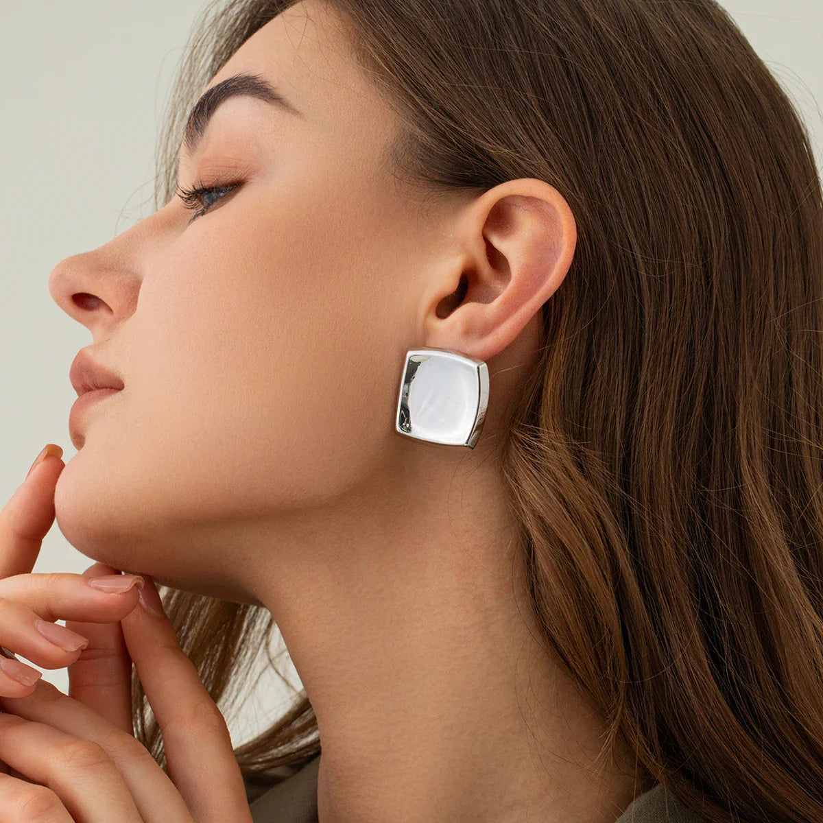 Ethereal Gold Studs