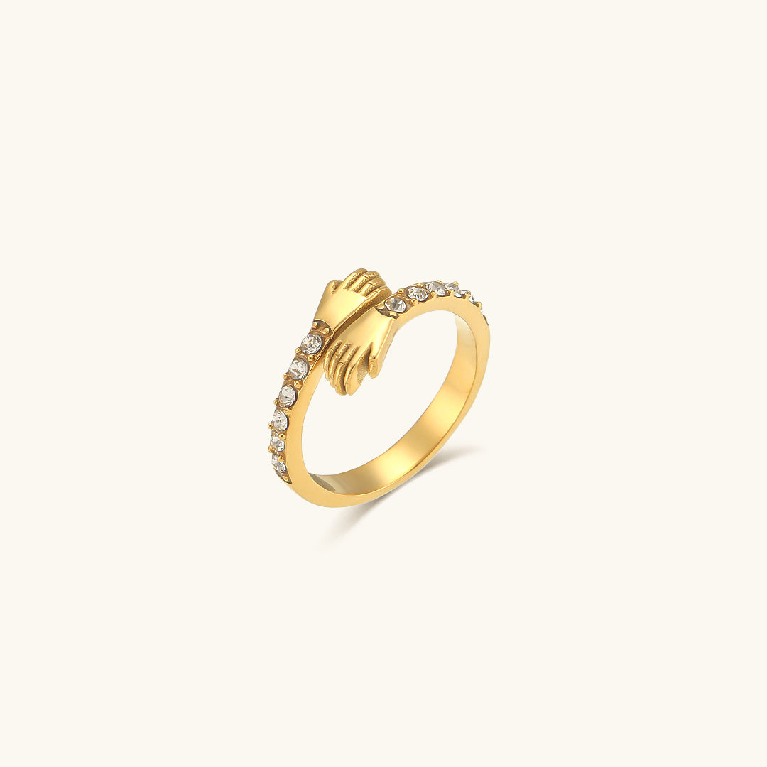 Amaryllis Radiant Gold Ring