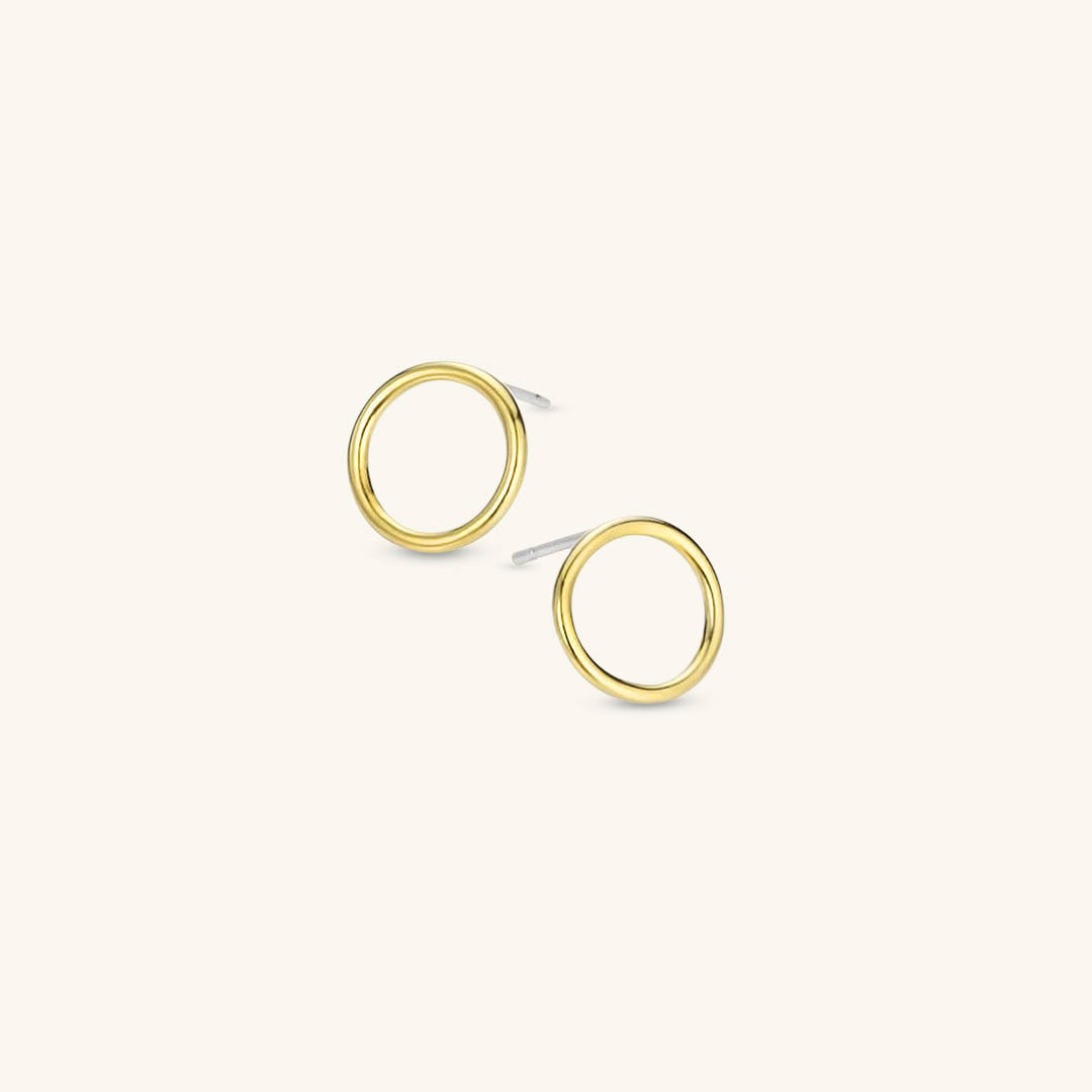 Celestial Radiance Gold Studs