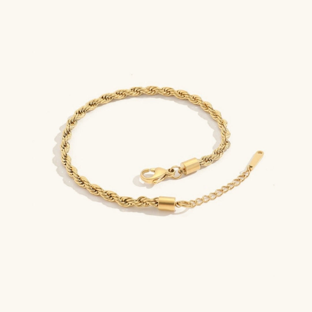 Leila Twisted Rope Anklet