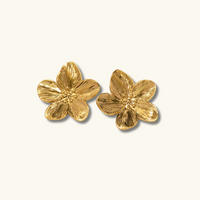 Allysa Bloom Gold Earrings