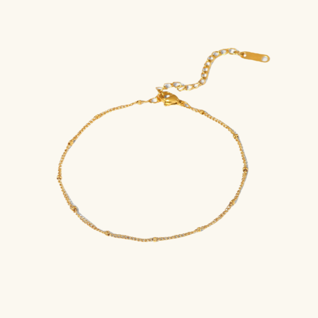 Wren Dainty Gold Anklet