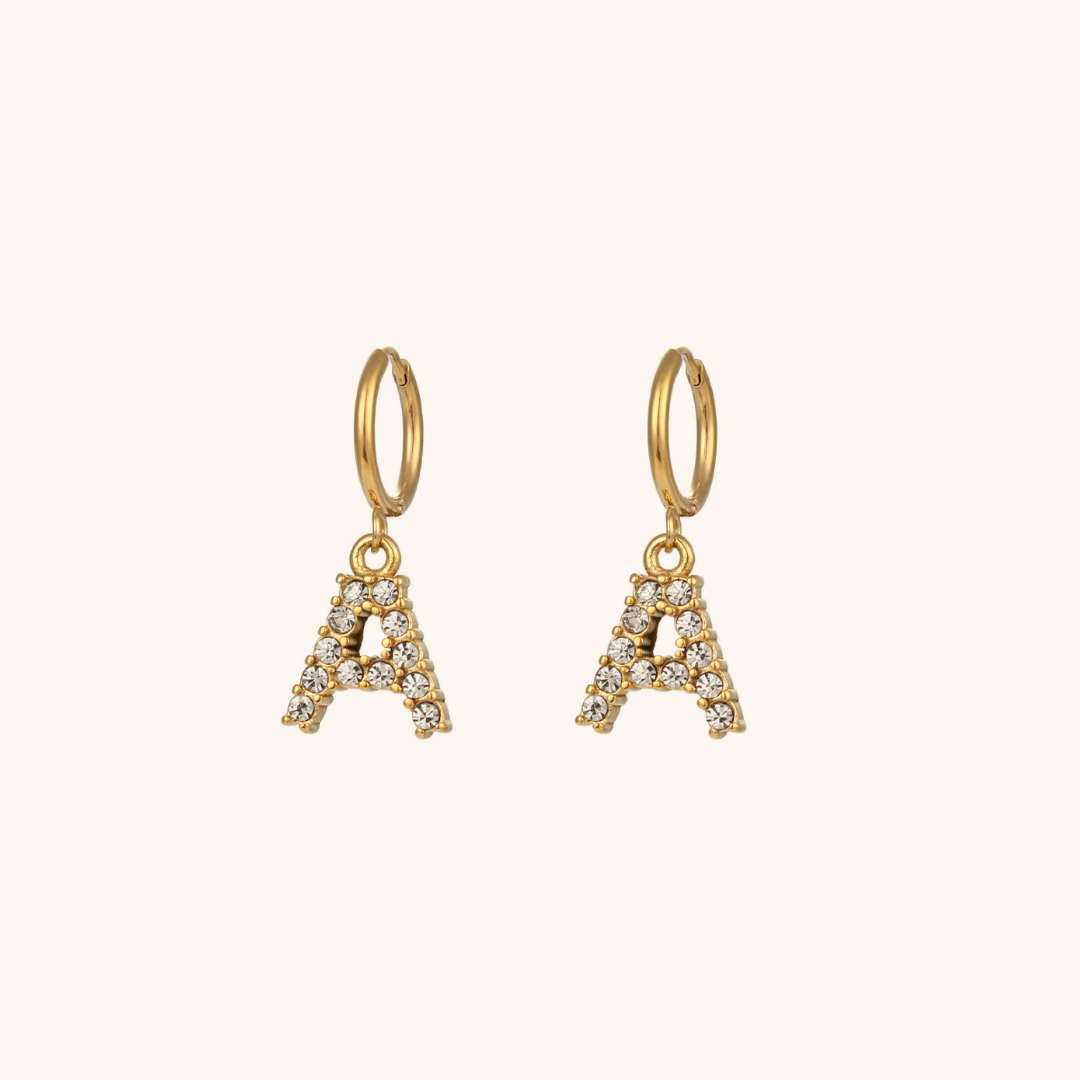 Bespoke Initial Charm Earrings