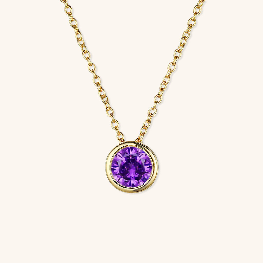 Personalized Birthstone Necklace