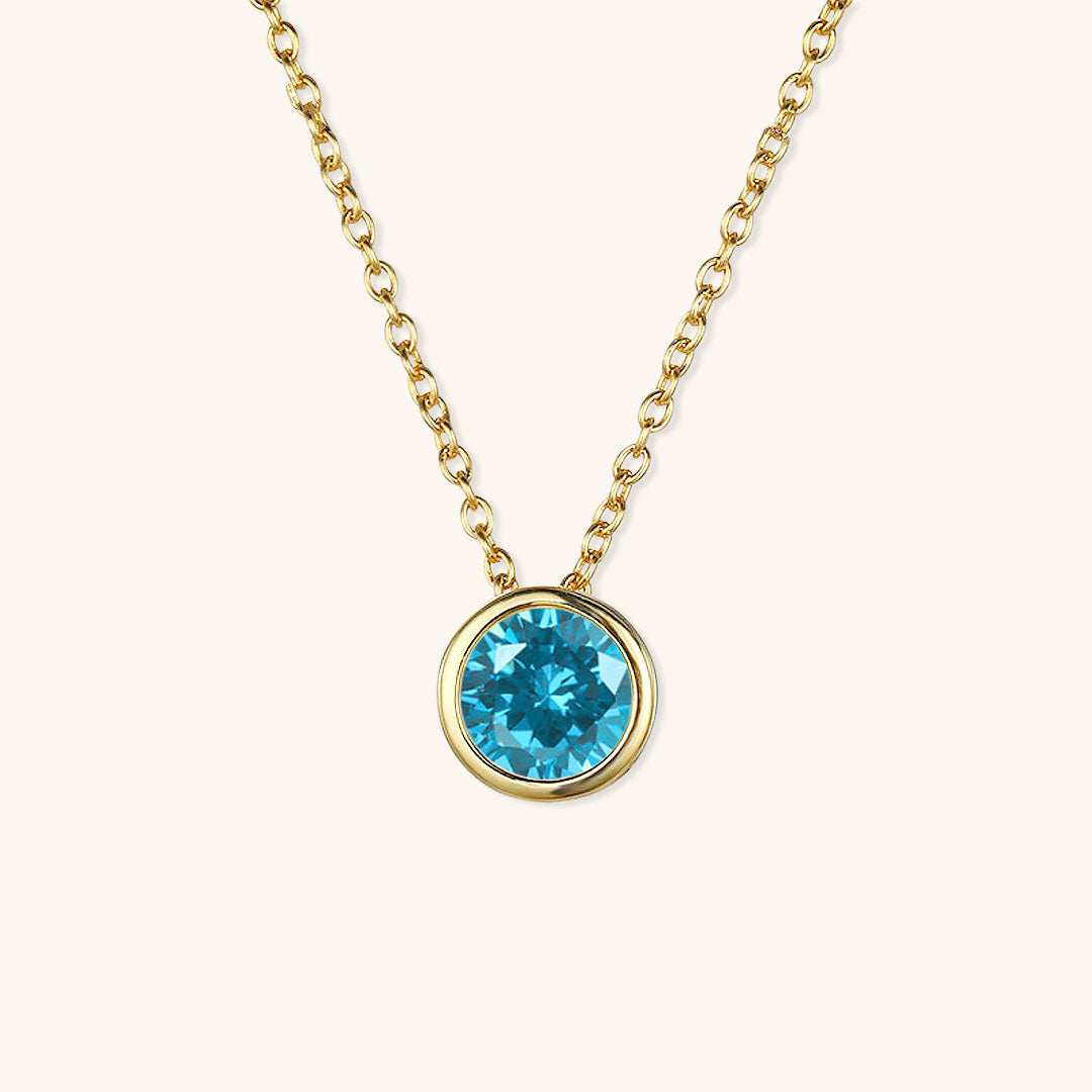Personalized Birthstone Necklace