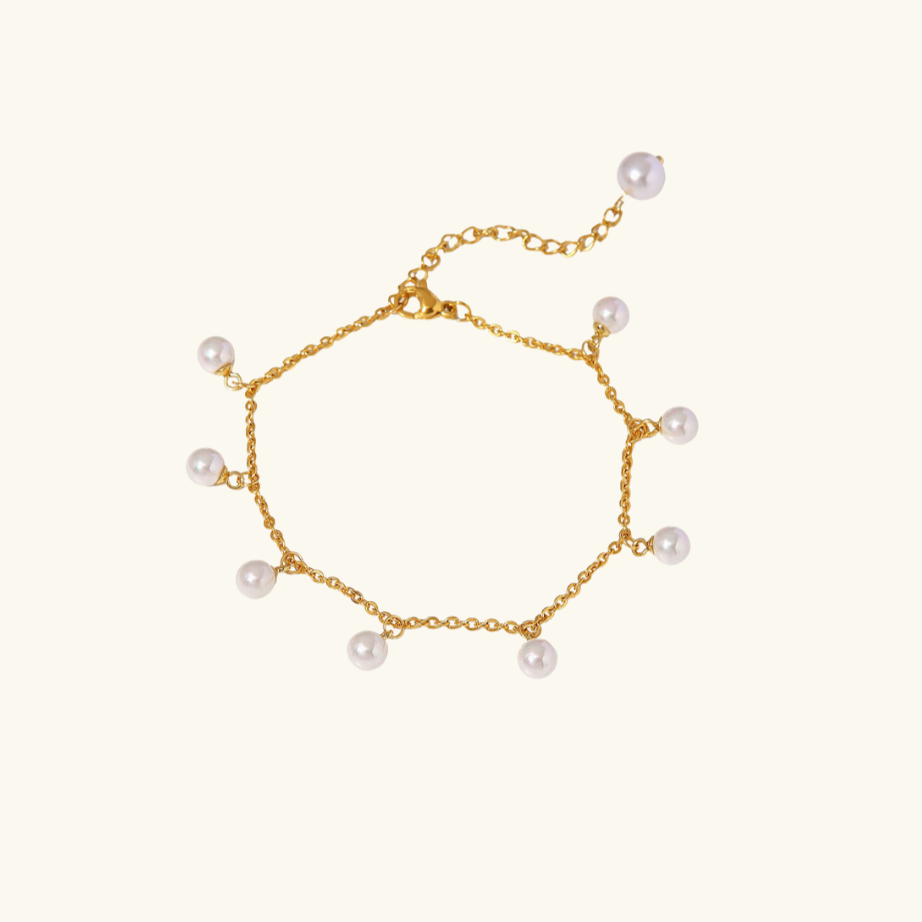 Ocean Whisper Gold Anklet
