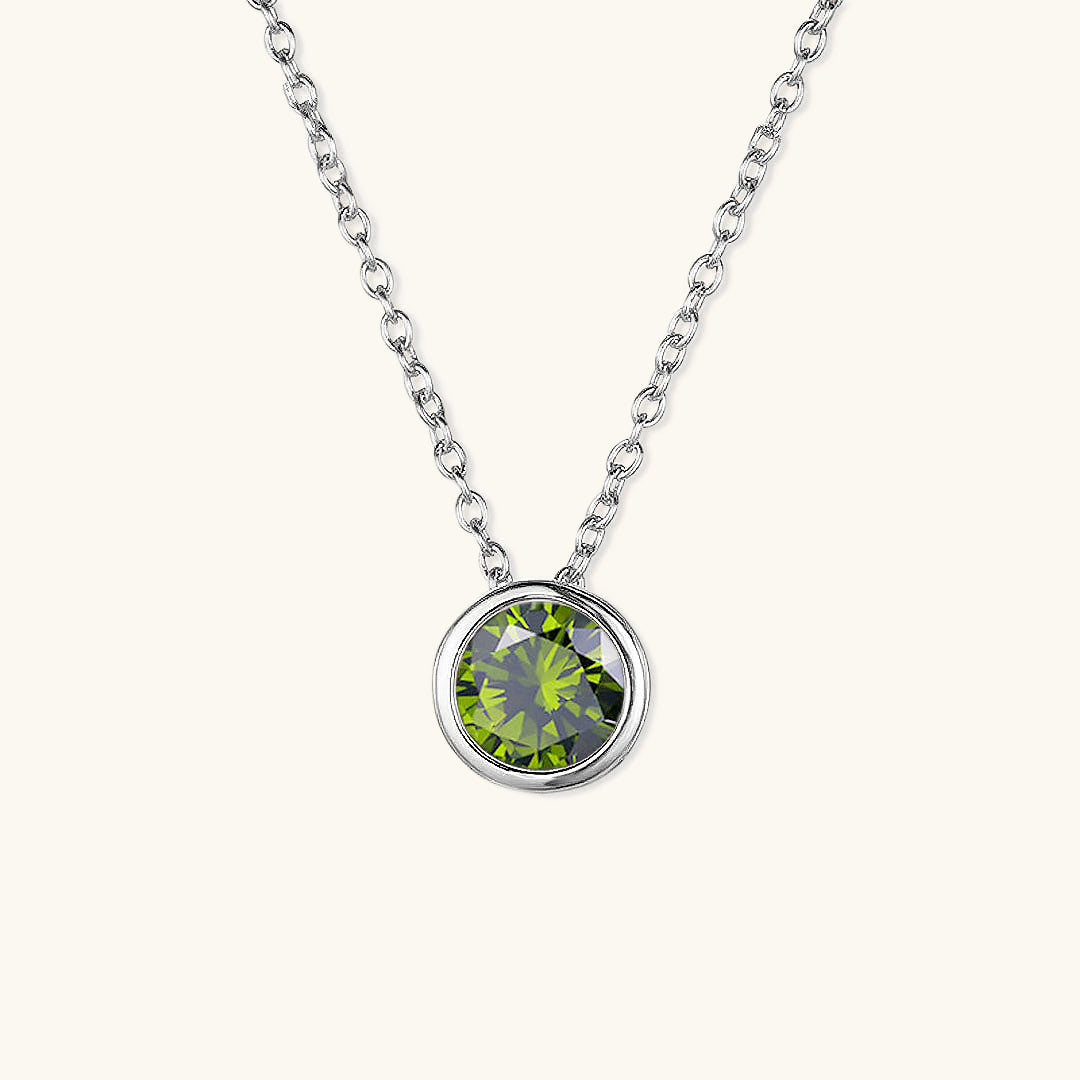 Personalized Birthstone Necklace
