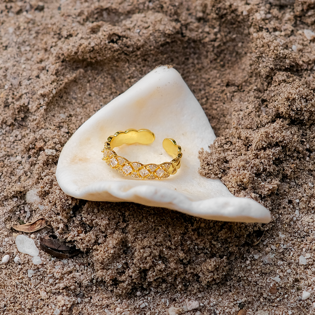 Camille Regal Gold Ring