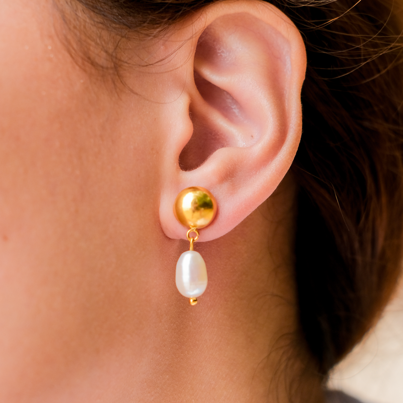 Luxe Pearl Drop Earrings