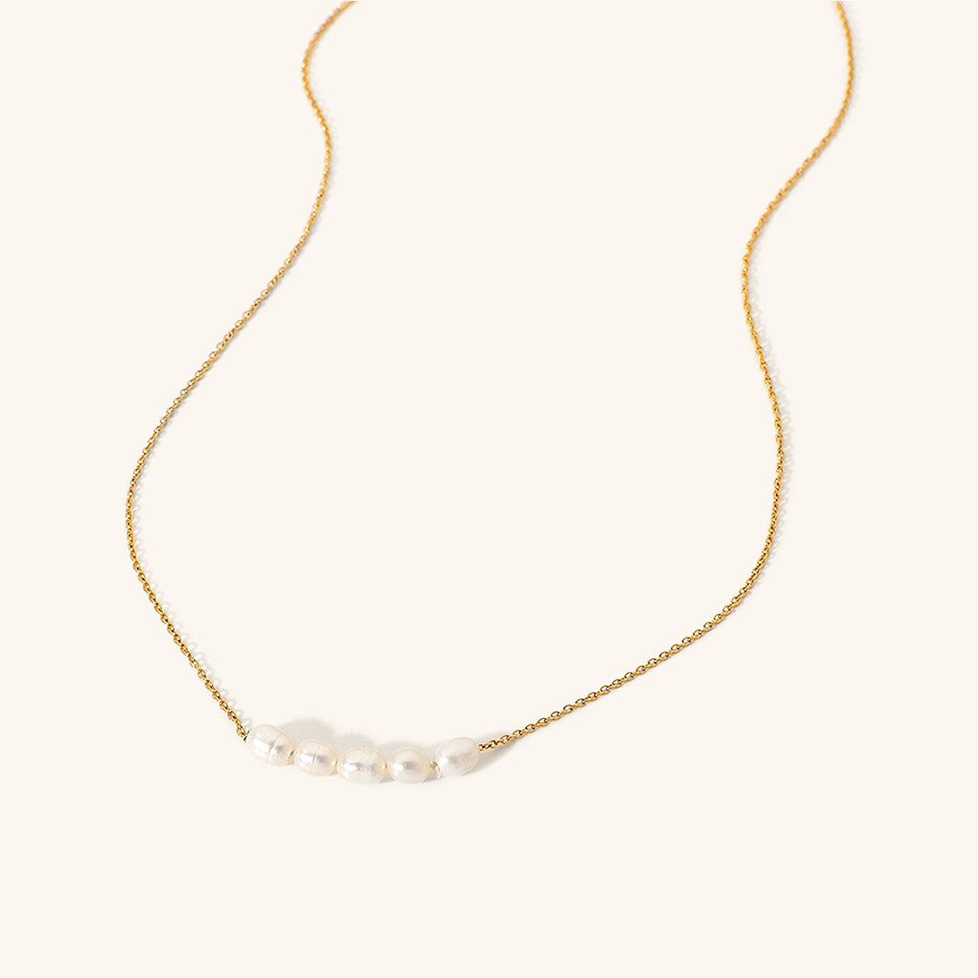 Luxe Pearl Gold Choker