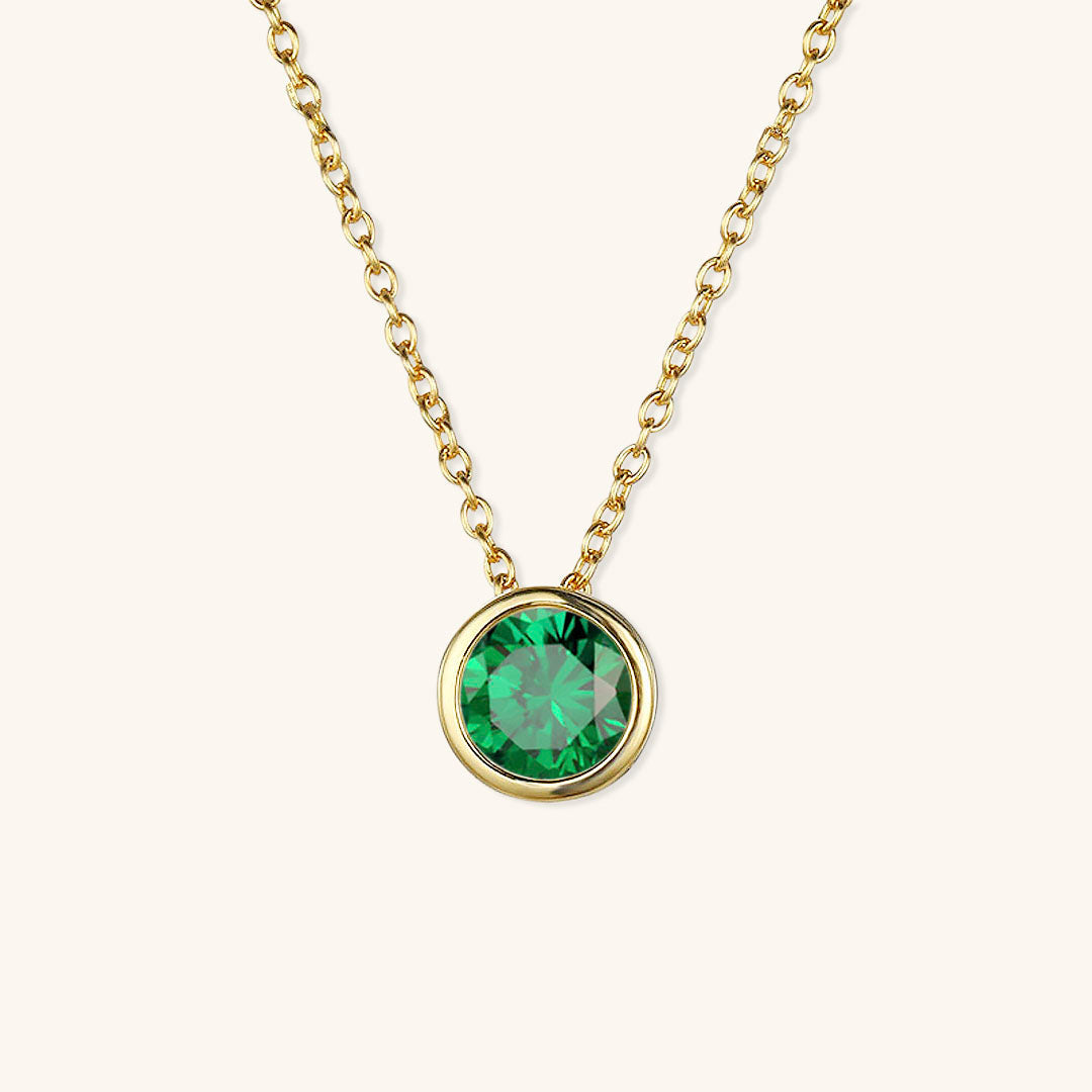 Personalized Birthstone Necklace