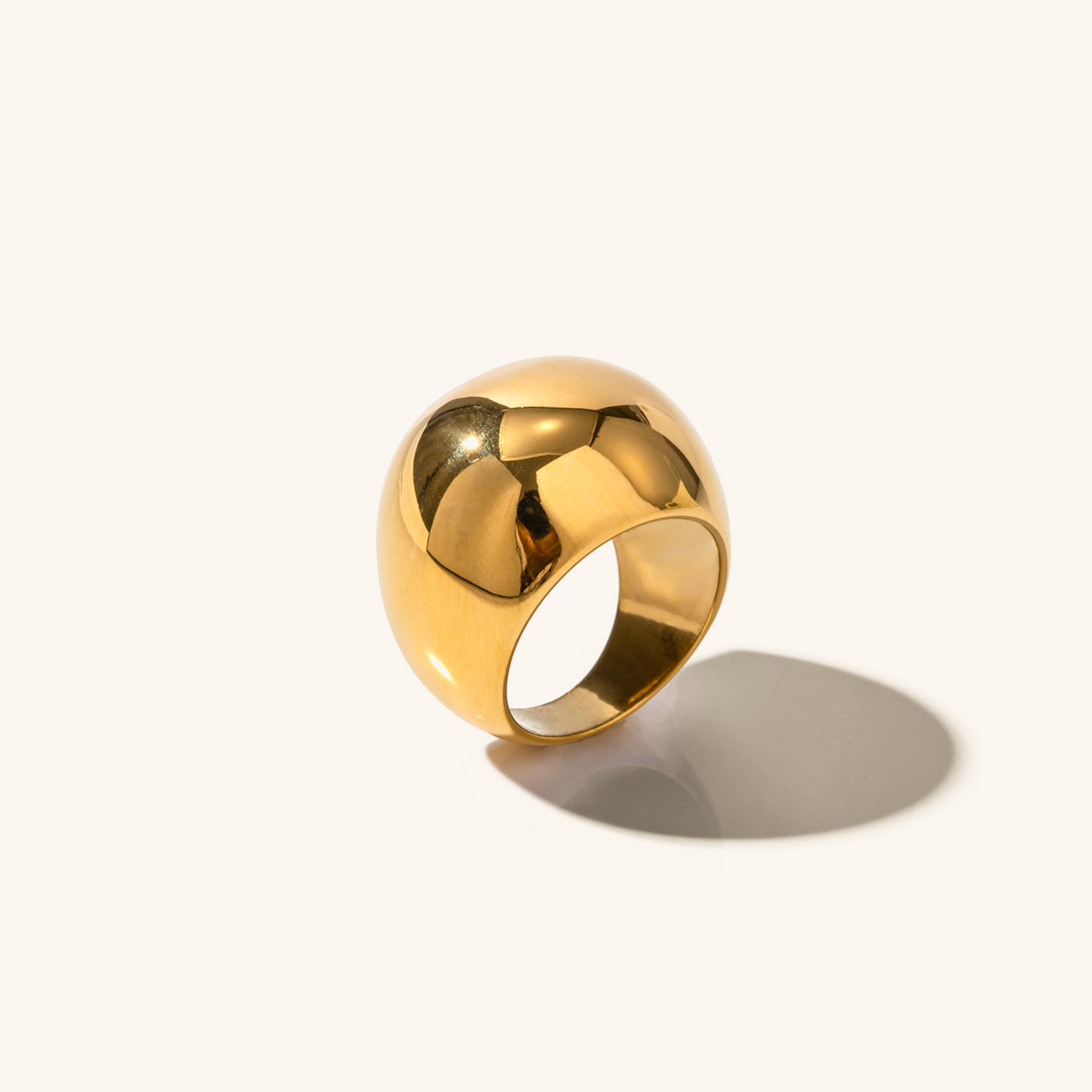 Aura Gold Band Ring