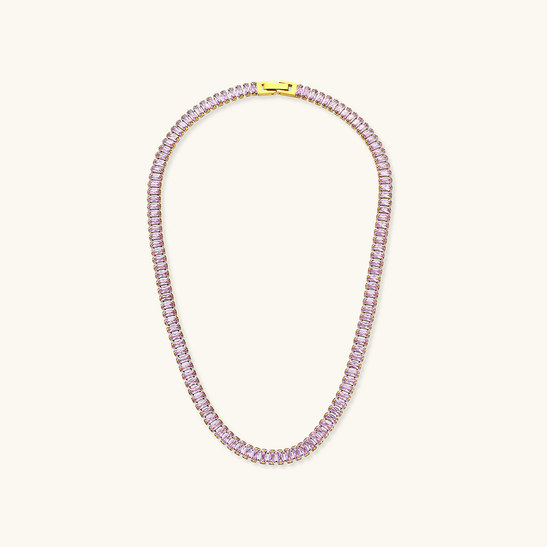 Aura Glow Diamond Necklace
