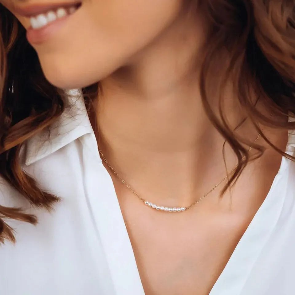 Elegant Freshwater Pearl Strand Necklace