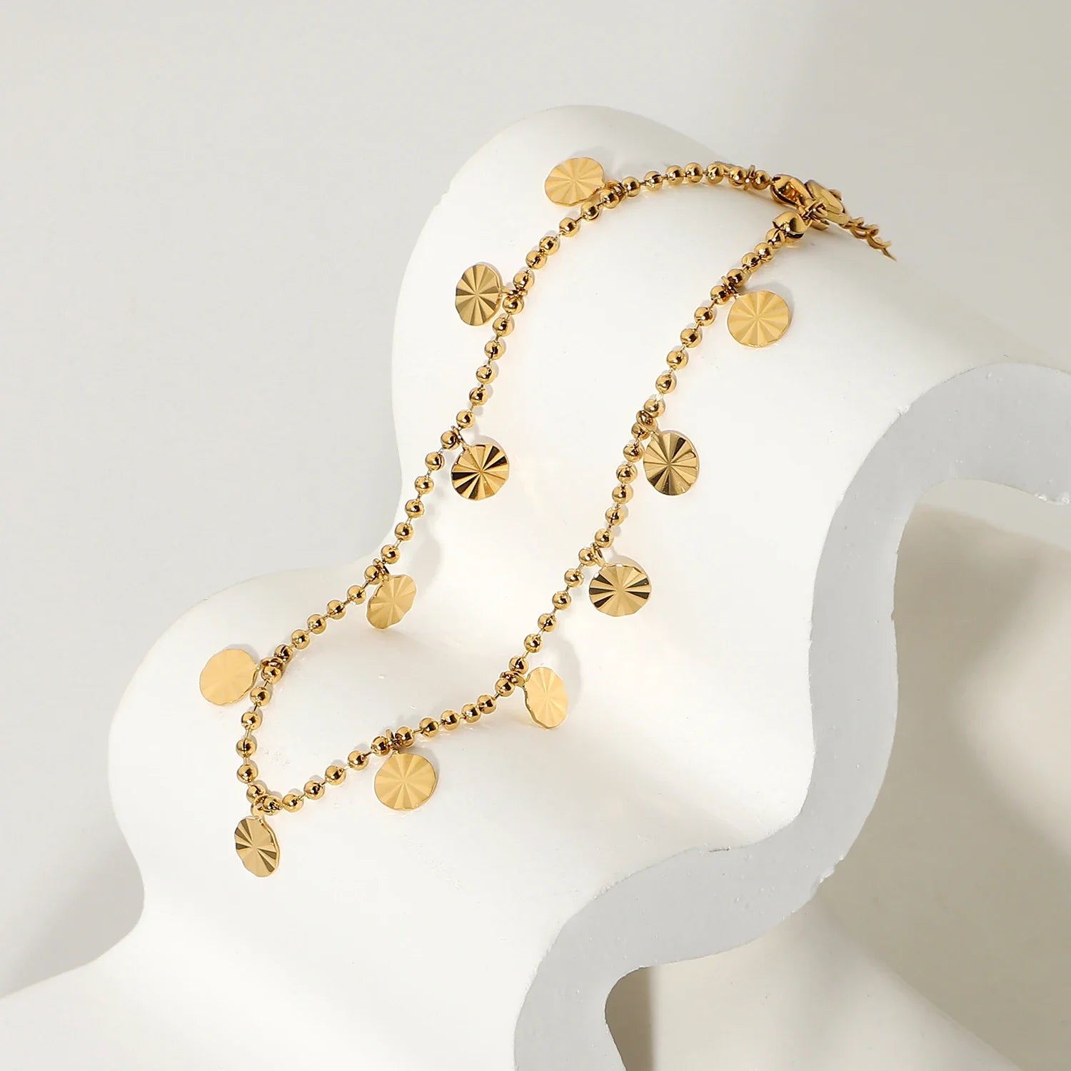 Sloane Dainty Gold Anklet