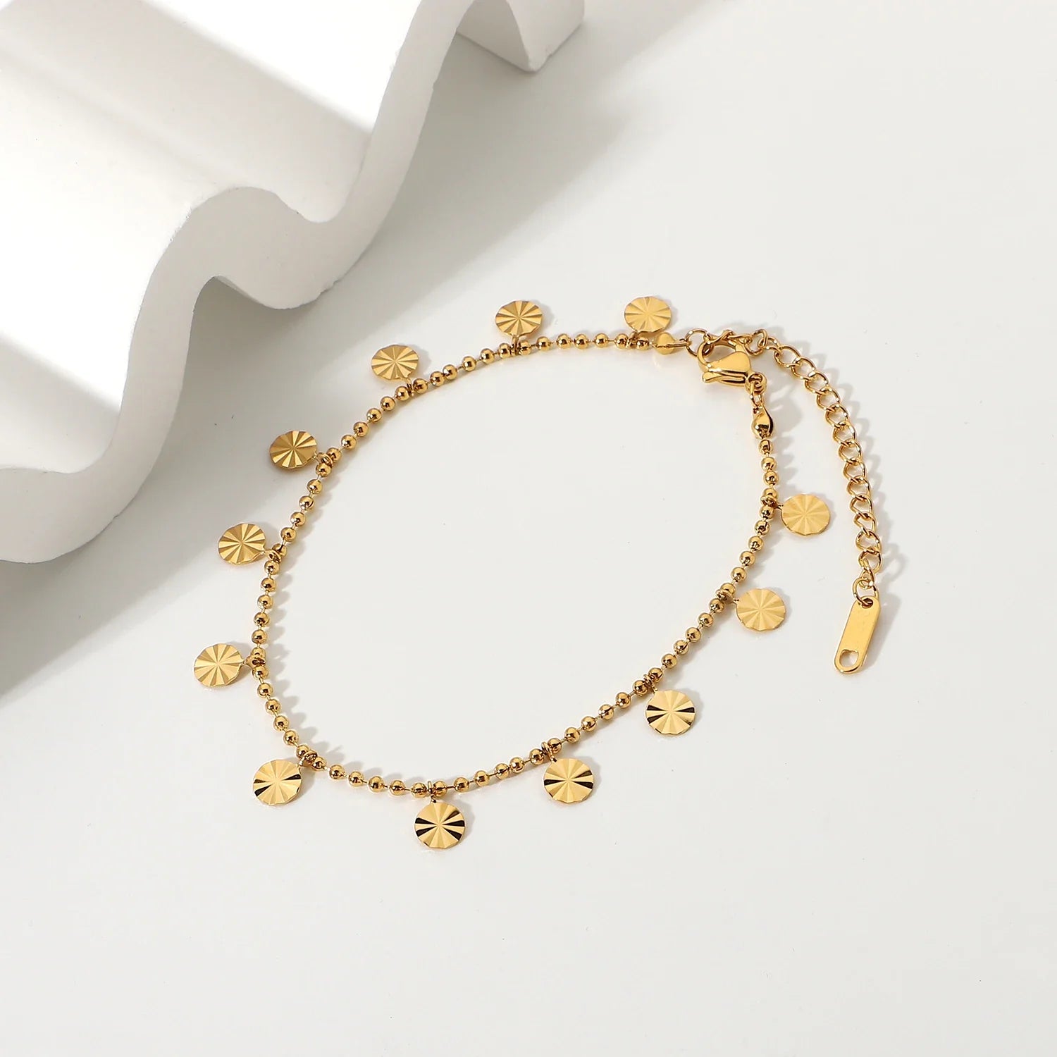 Sloane Dainty Gold Anklet