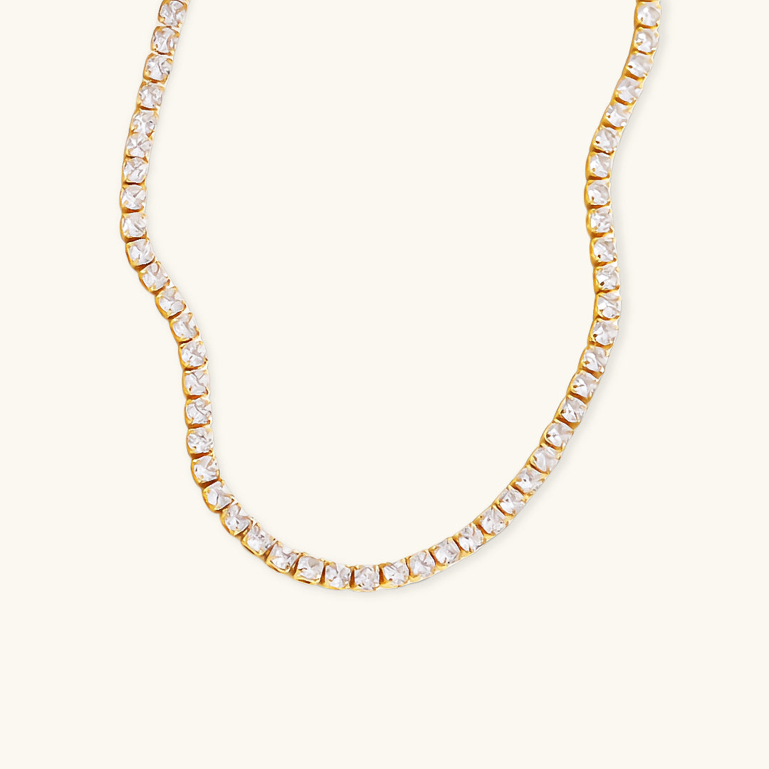 Eternal Sparkle Diamond Tennis Necklace