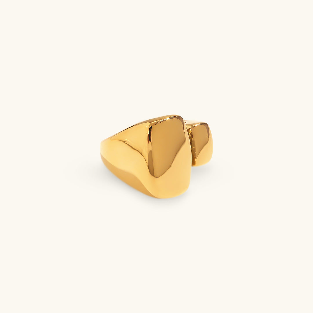 Janine Braided Gold Ring