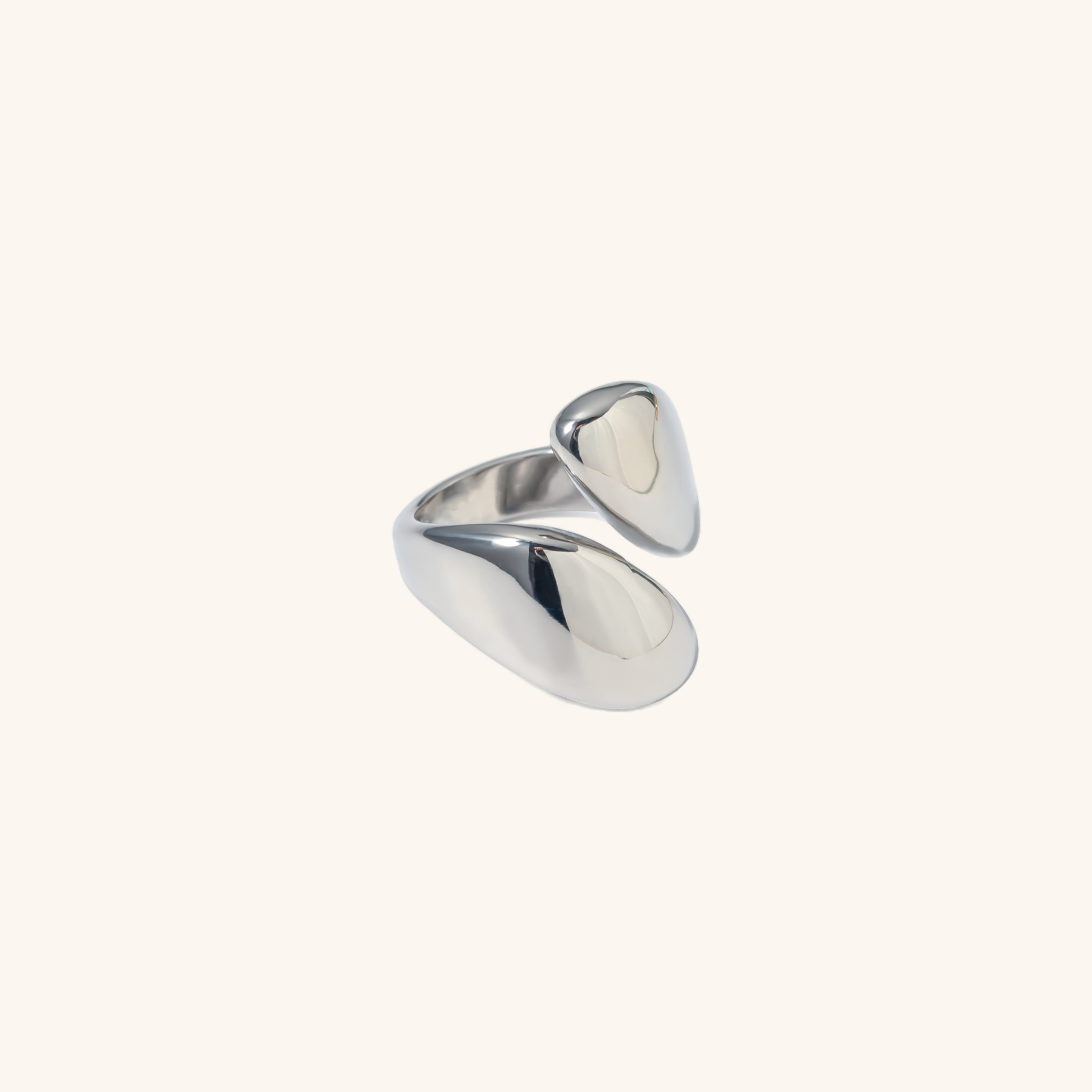 Hattaria Sculptural Gold Ring