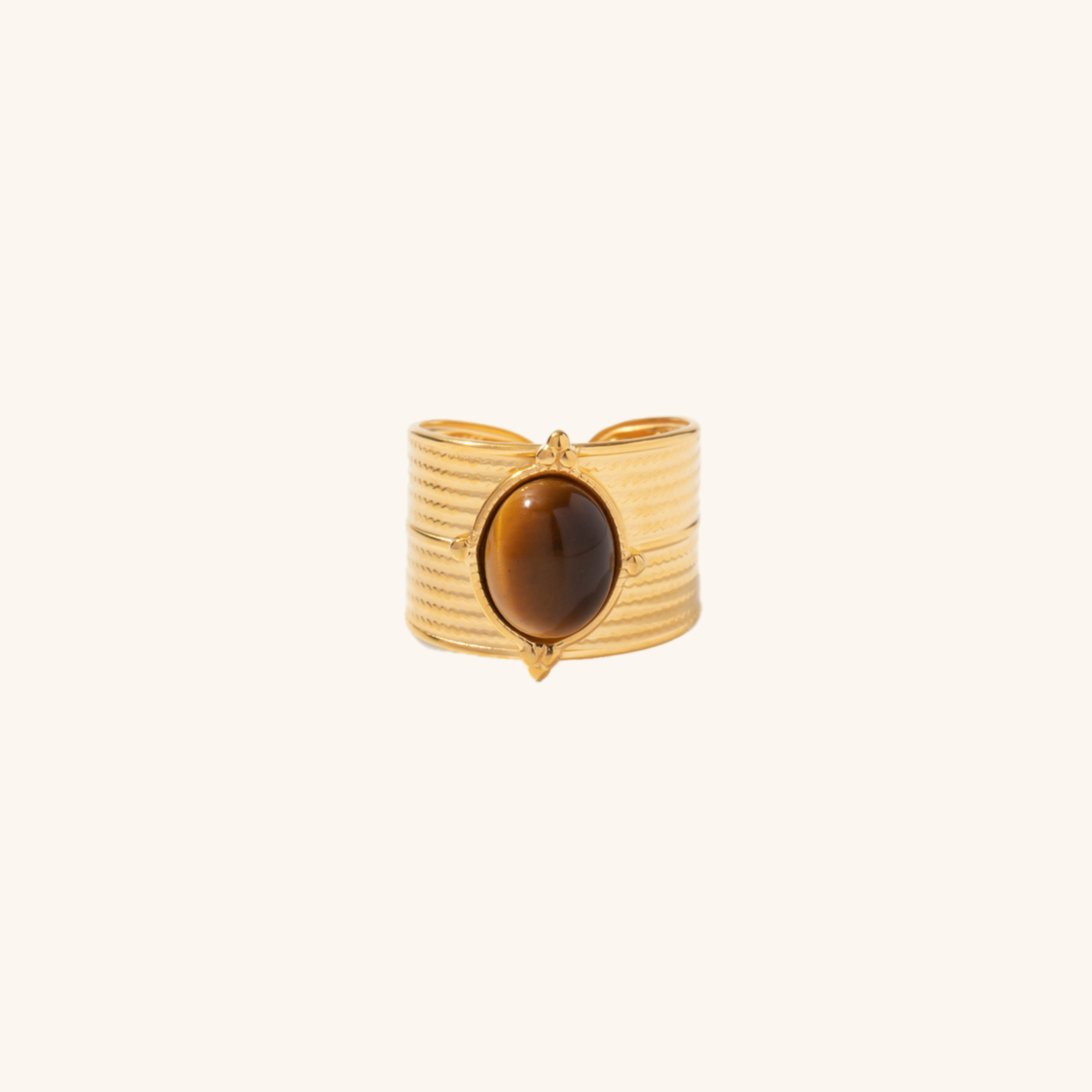 Elegant Pearl Gold Ring