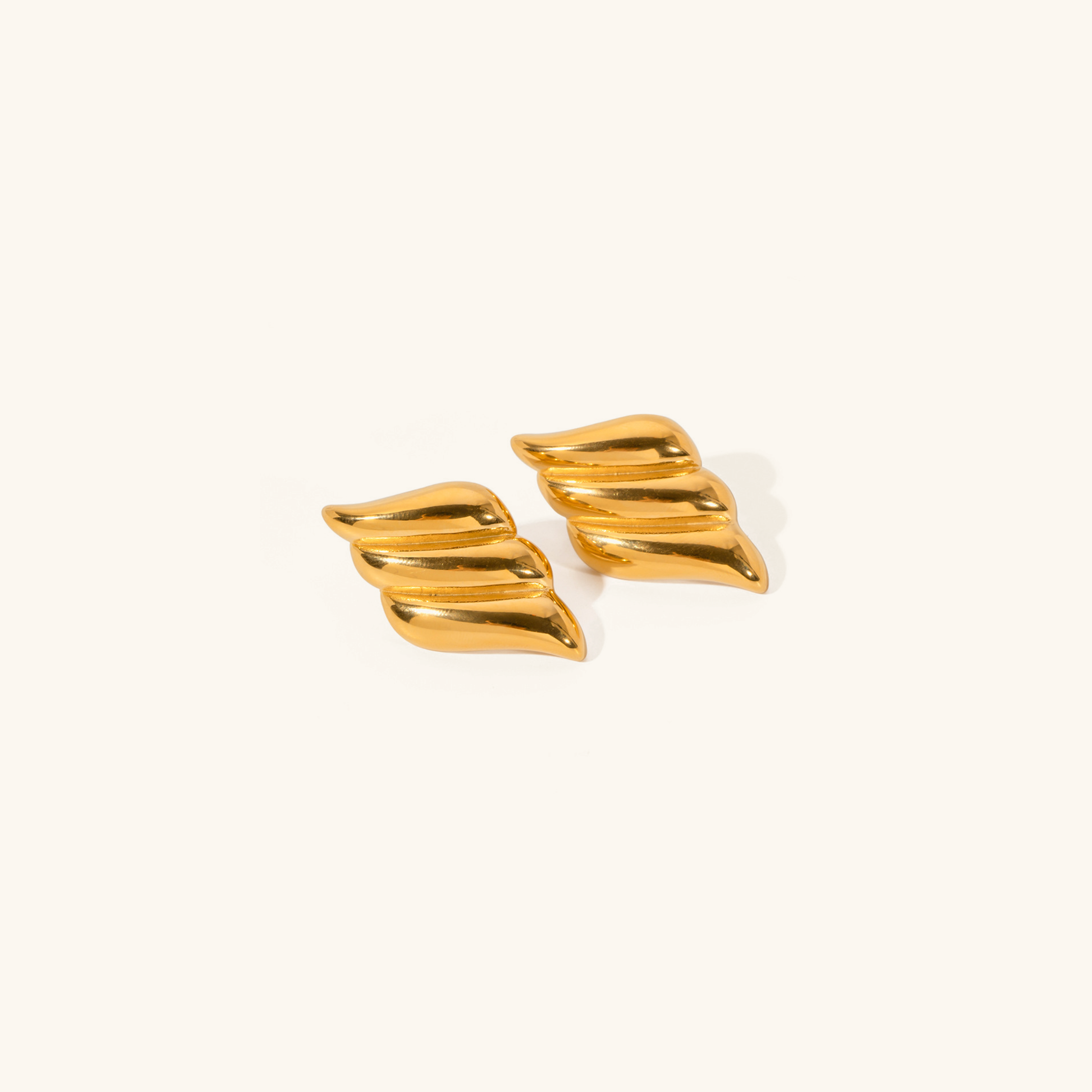 Radiant Gold Hoop Earrings