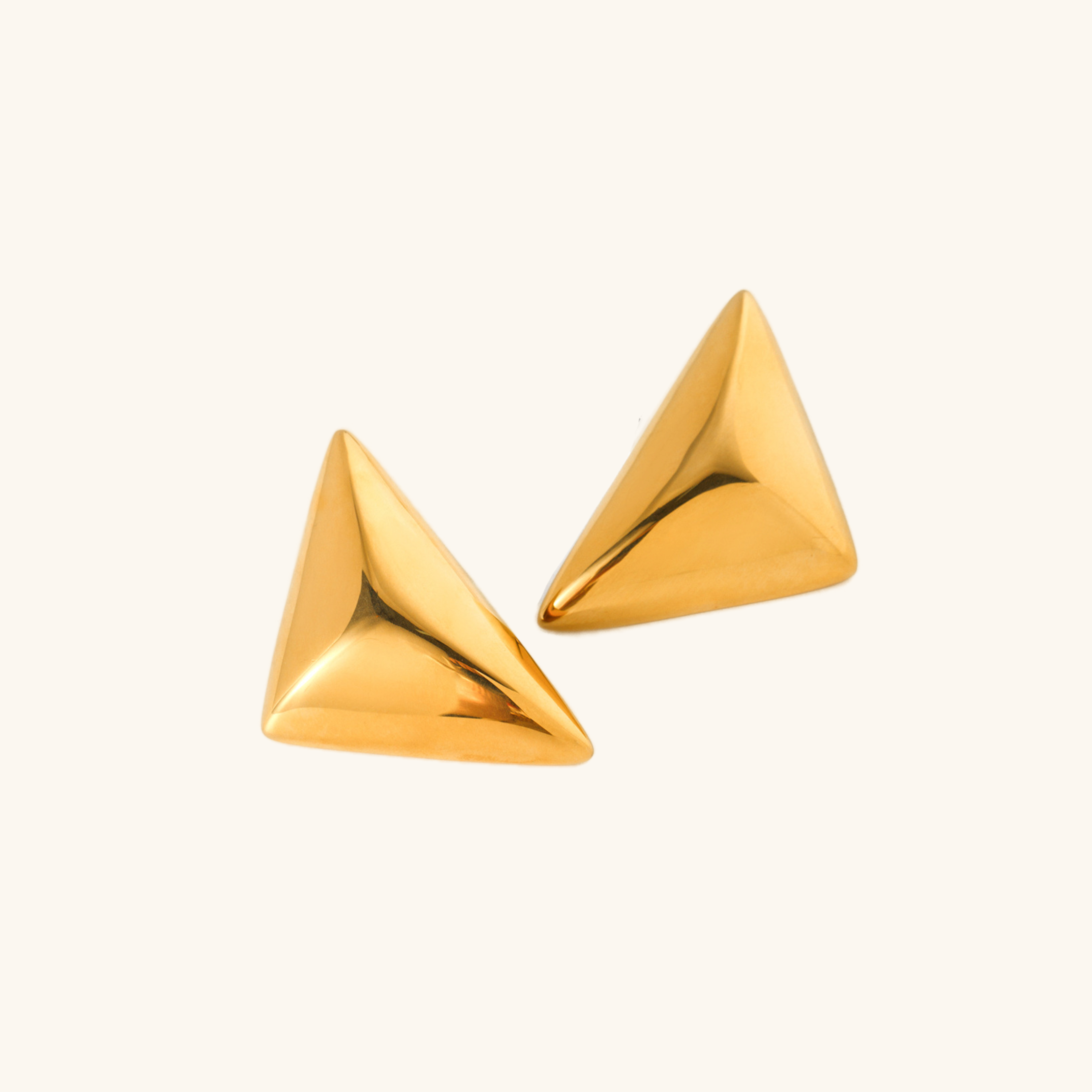 Geometric Gold Dangles