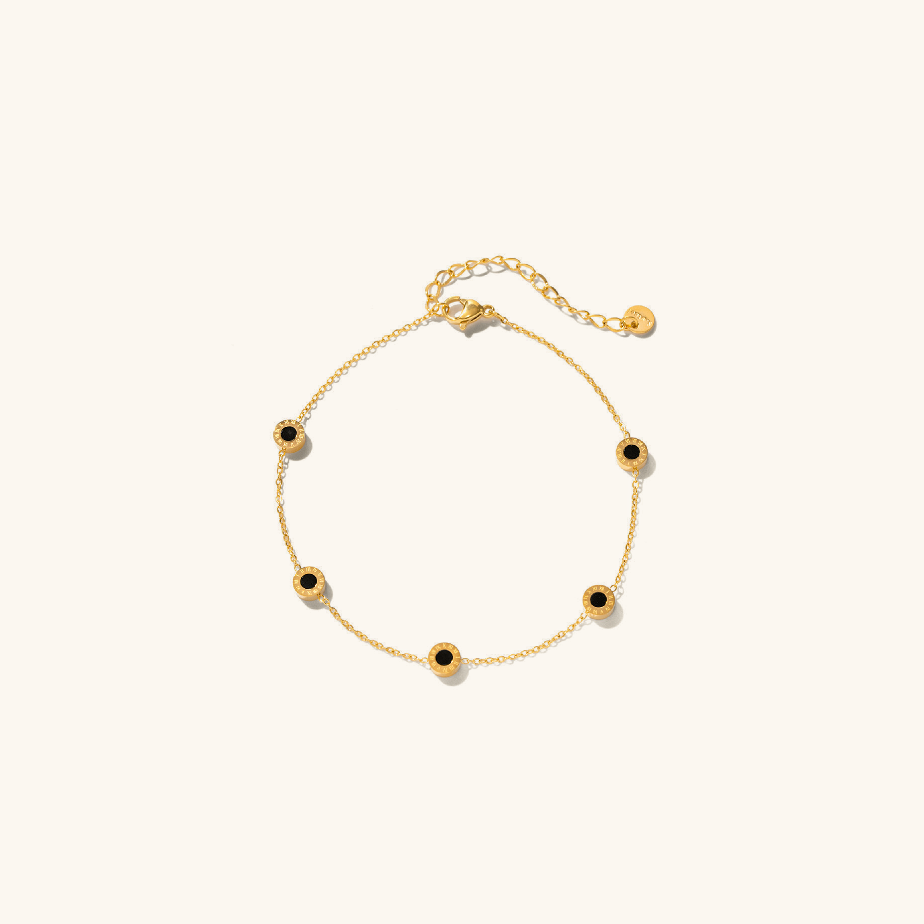 Ethereal Pearl Gold Anklet