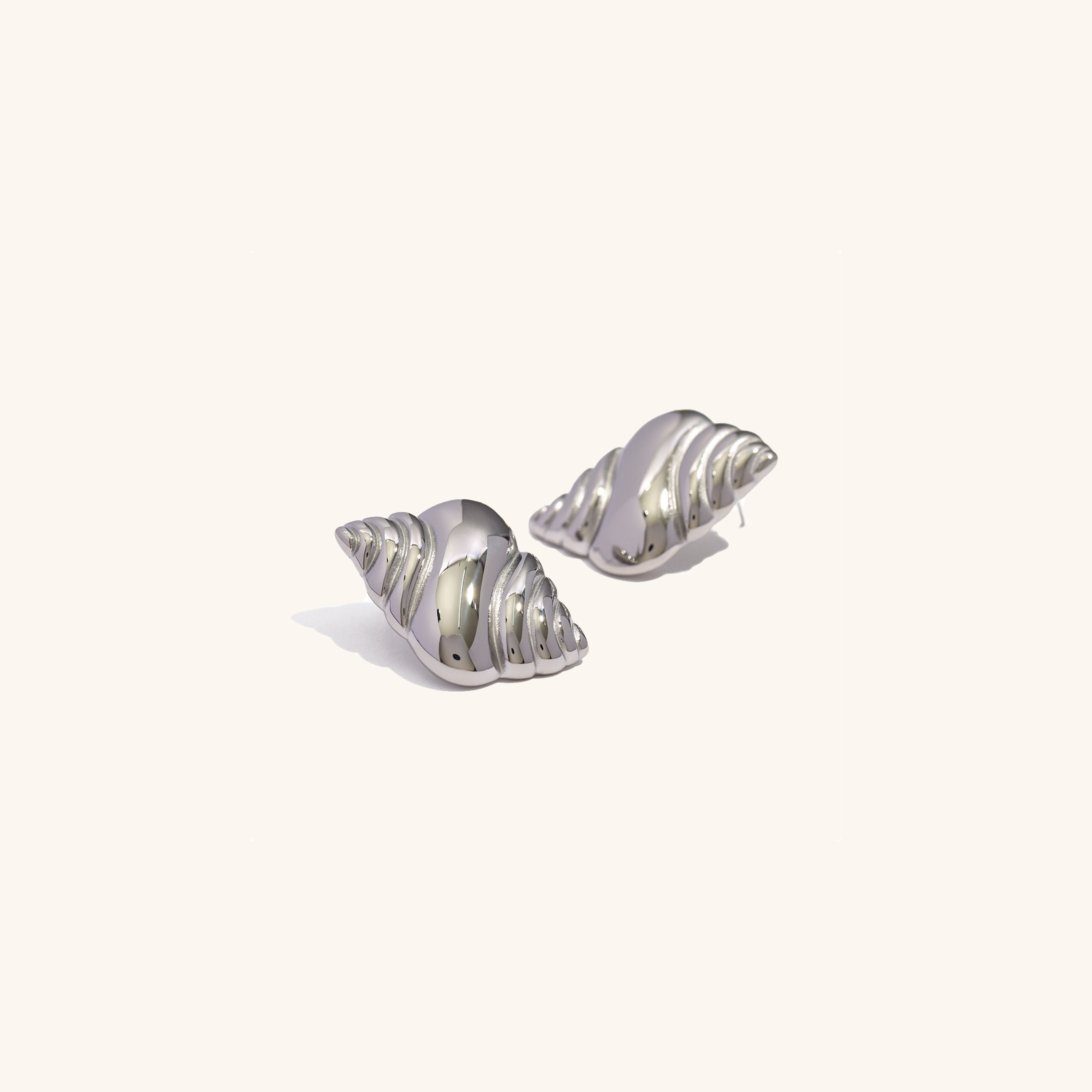 Daria Playful Croissant Studs