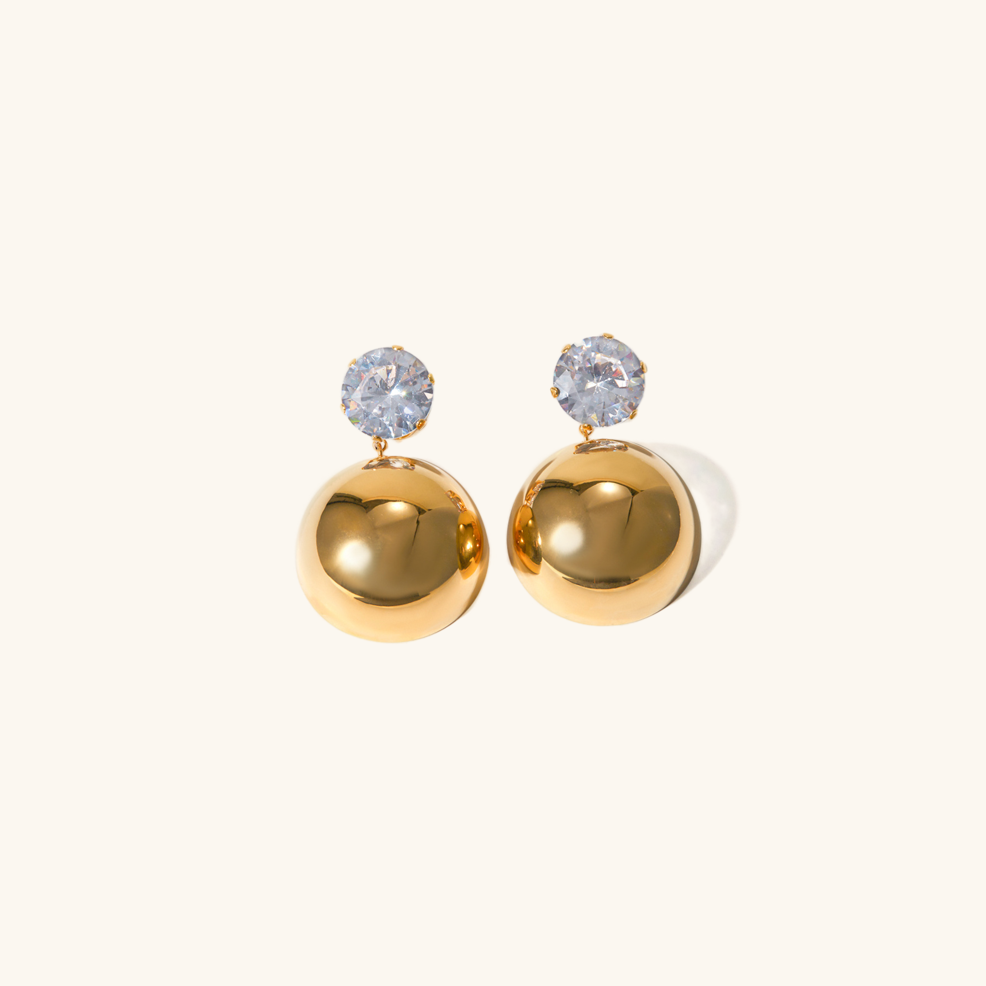 Gretta Radiance Gold Earrings