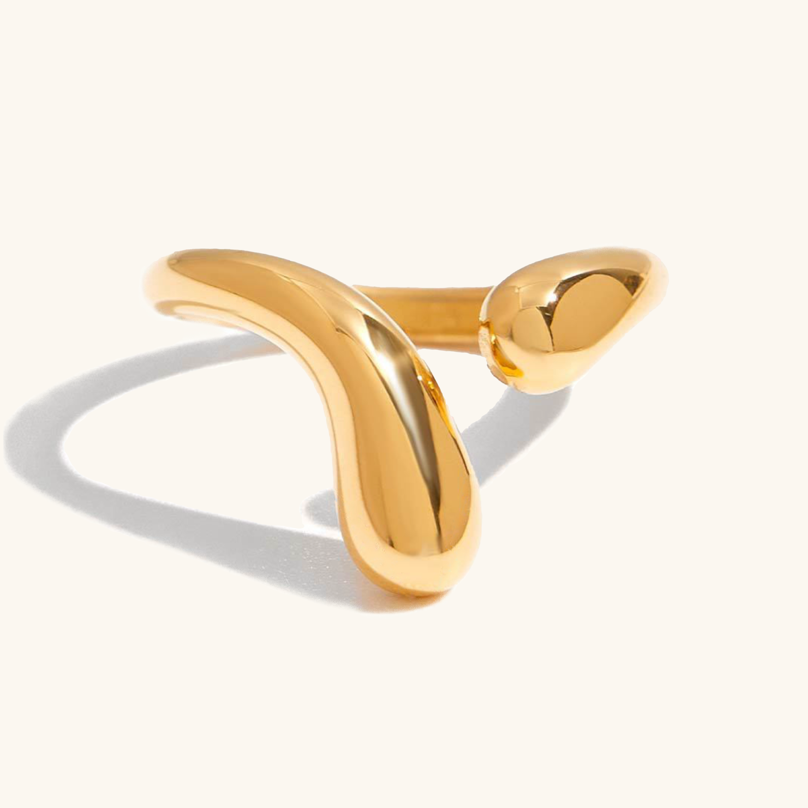 Serpentine Twist Ring