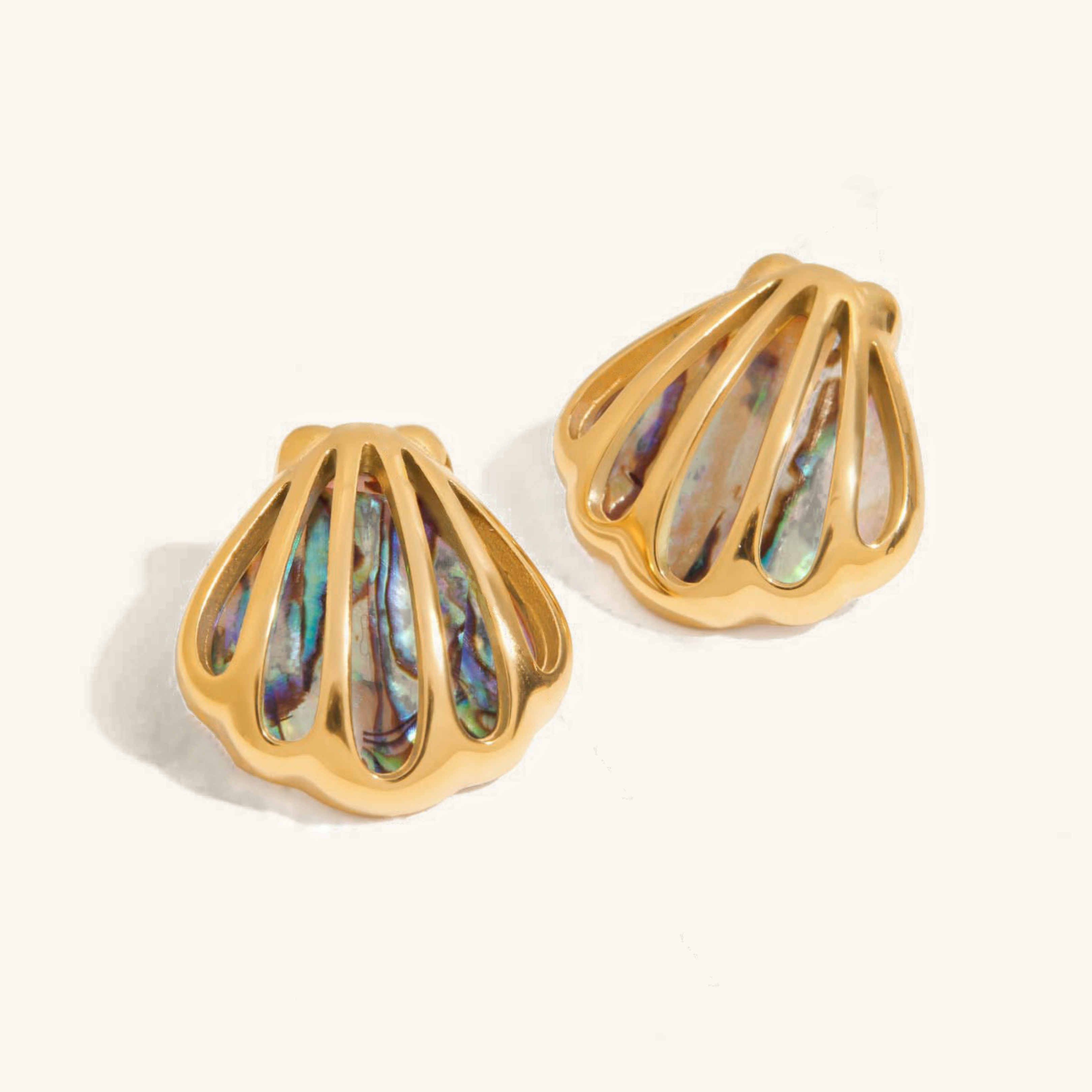 Oceanic Nautilus Earrings