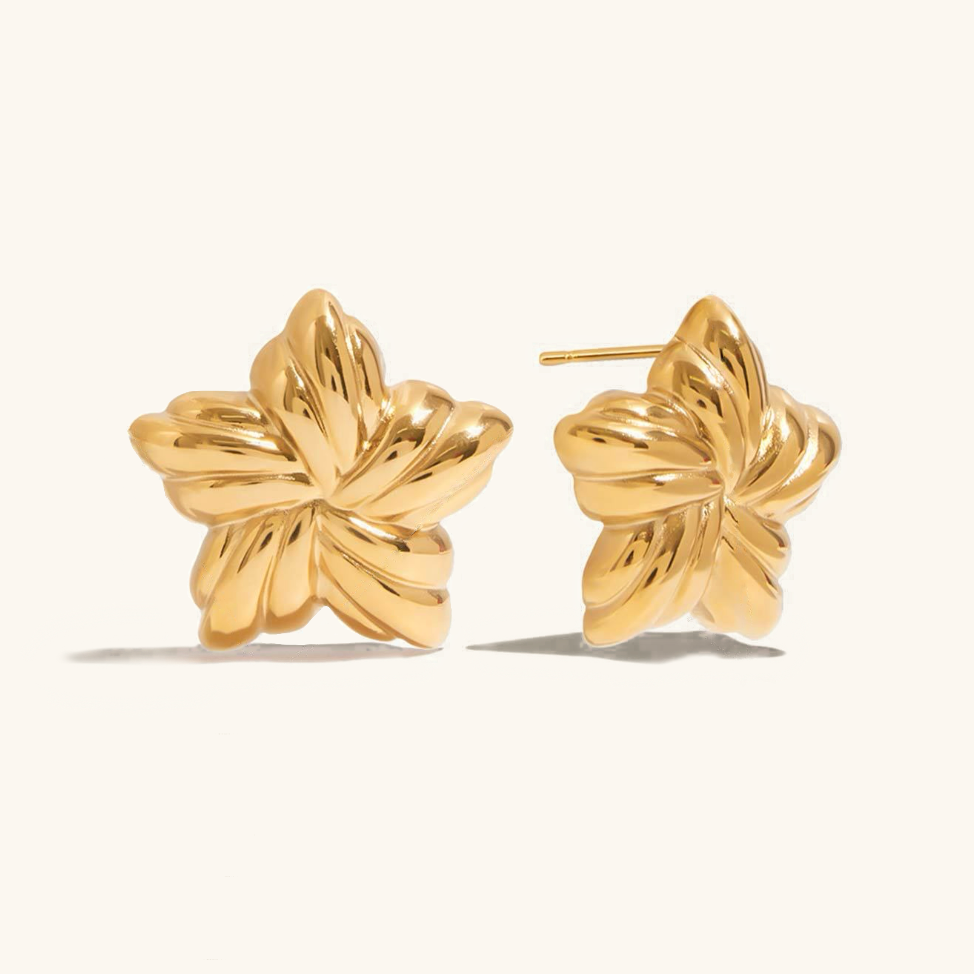 Golden Celestial Studs