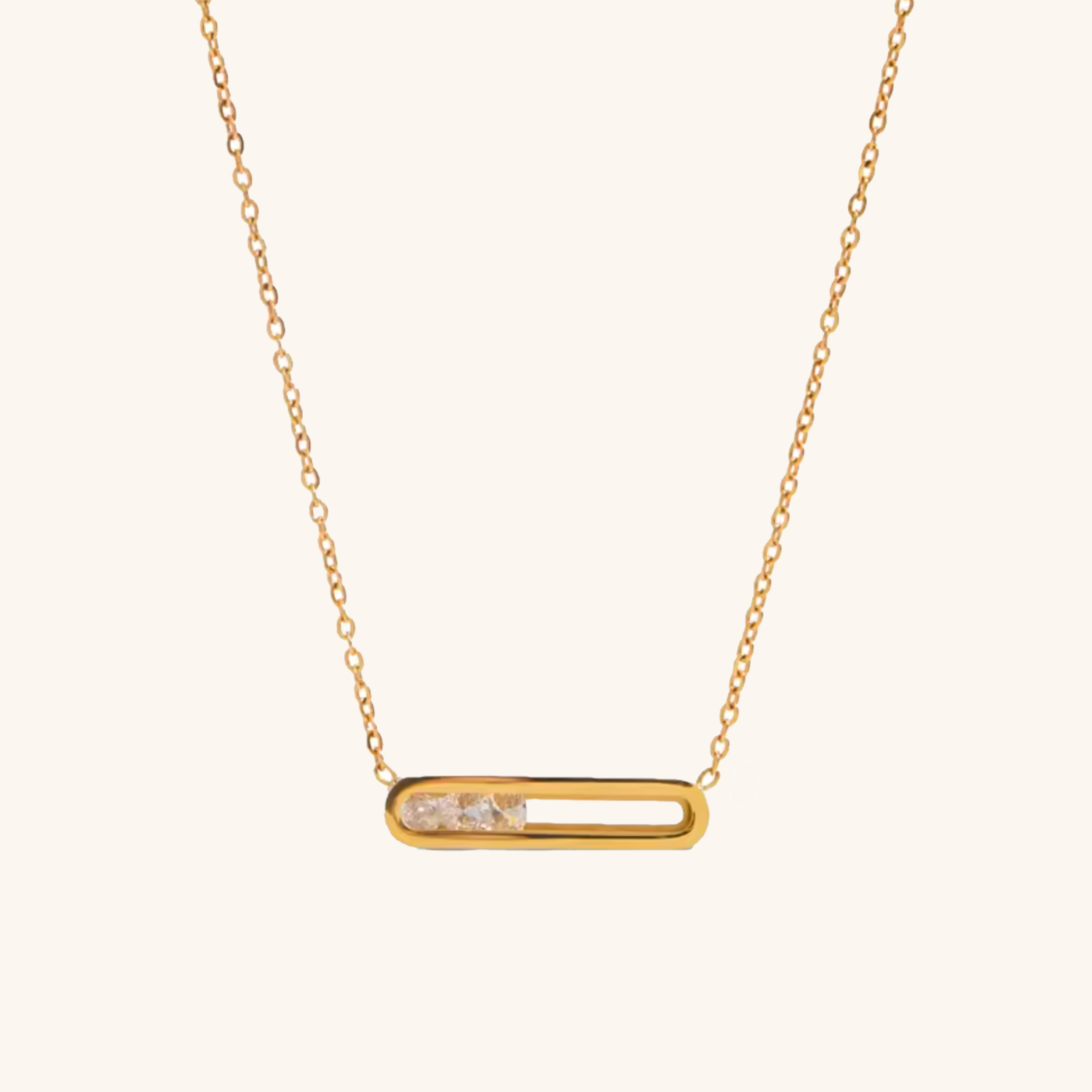 Ethereal Gold Chain Necklace