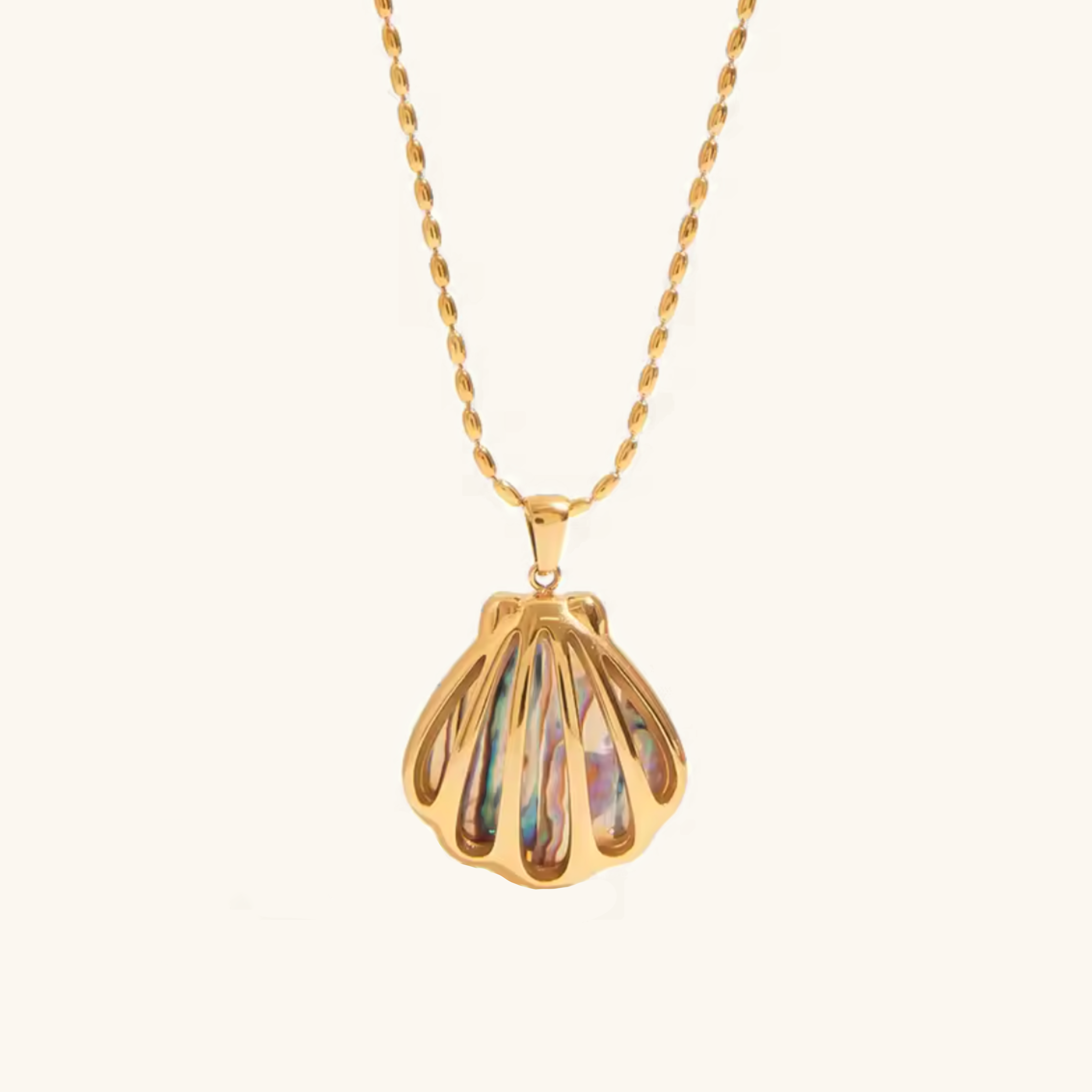 Ocean Whisper Seashell Pendant