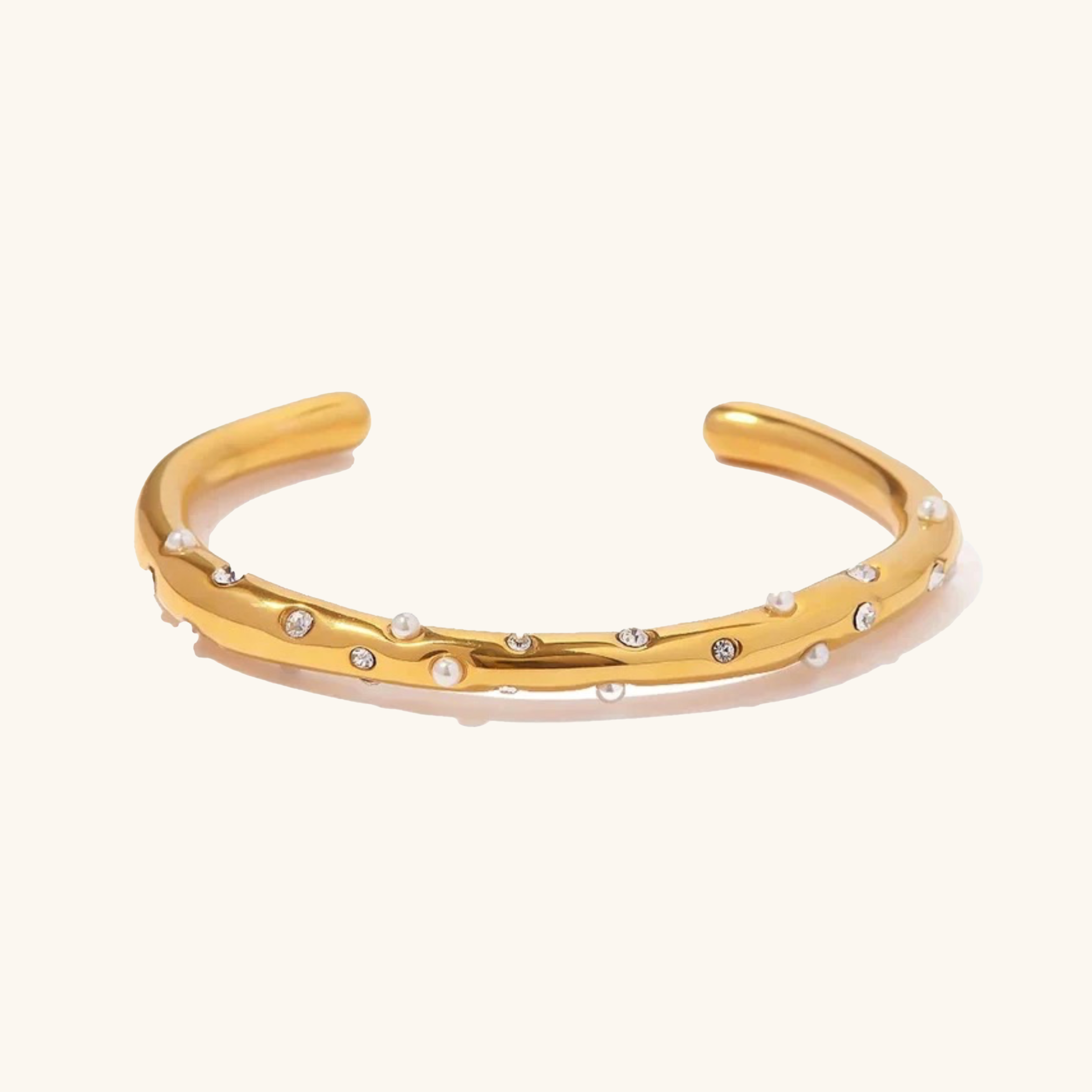 Aura Gold Bangle