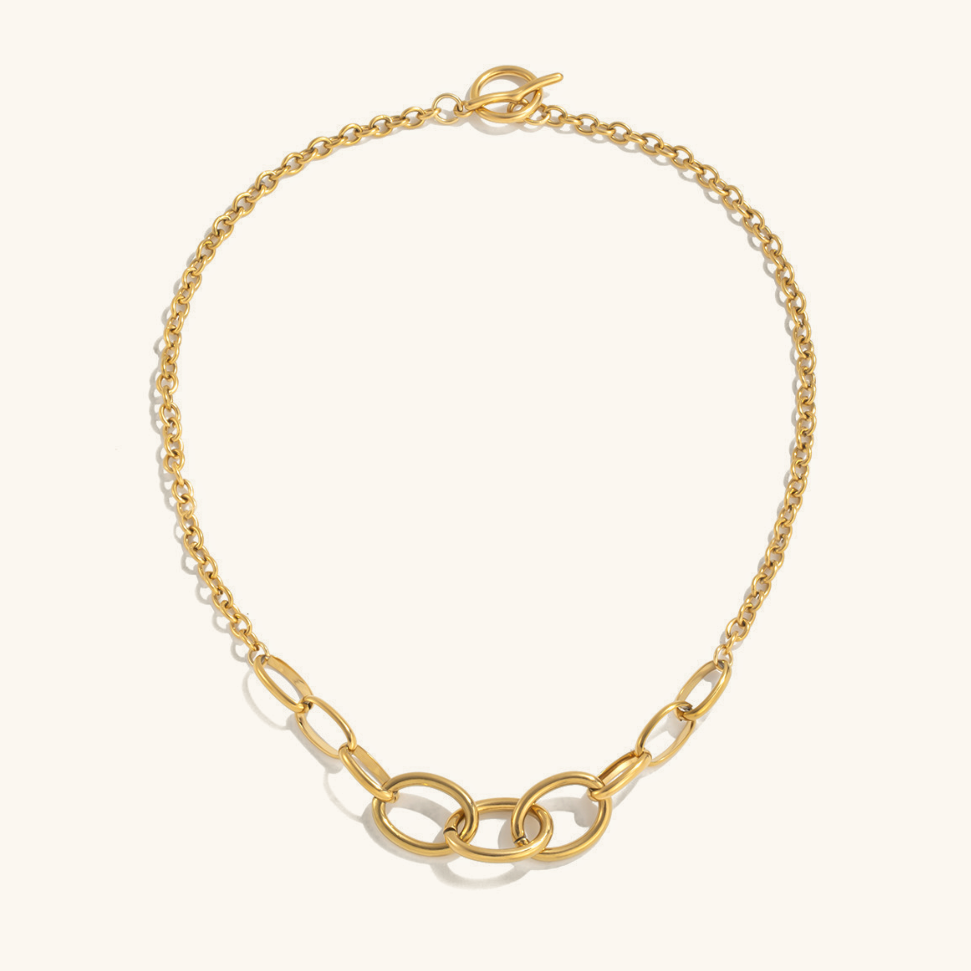 Luxe Link Toggle Necklace