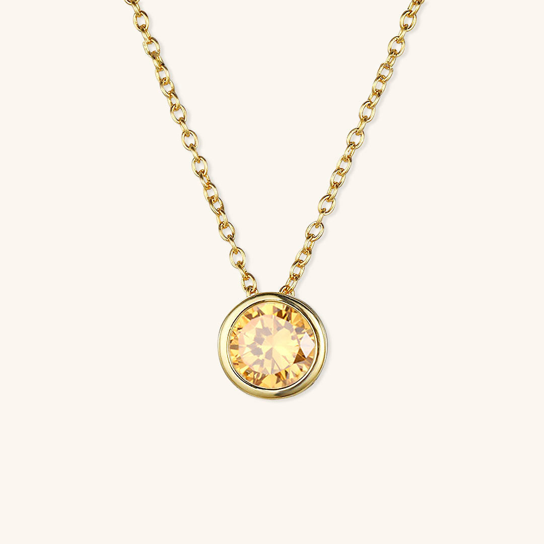 Personalized Birthstone Necklace