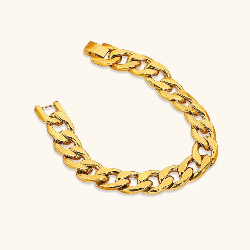 Elegant Gold Chain Bracelet
