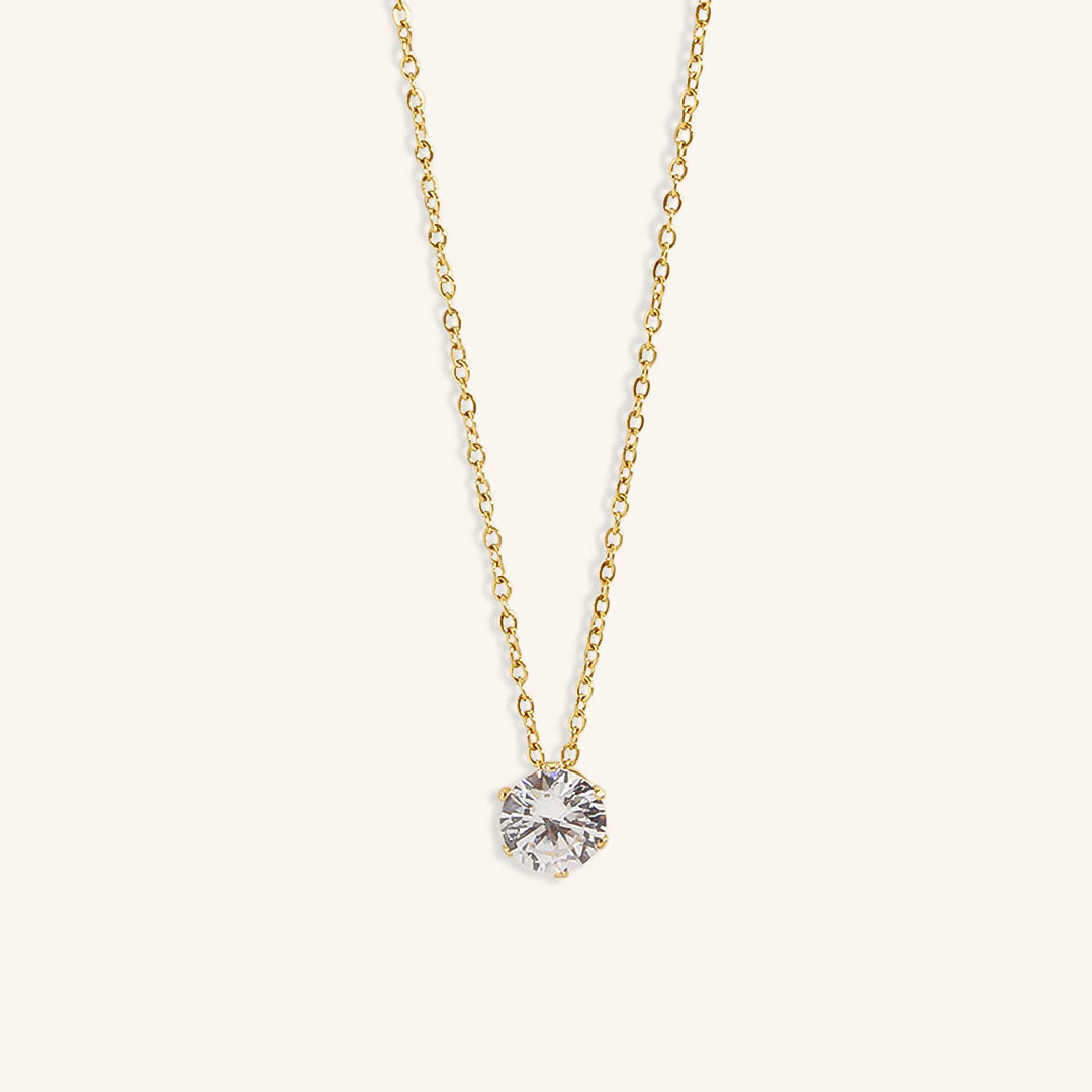 Elegant Solstice Gold Necklace